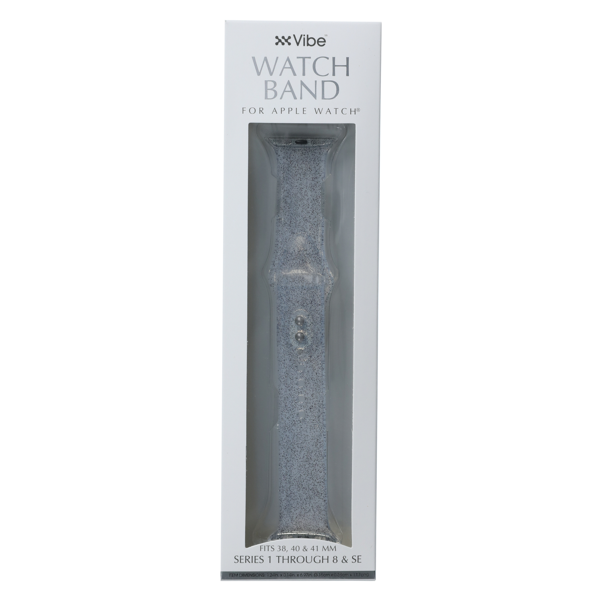 Silicone Glitter Watchband For Apple Watch®