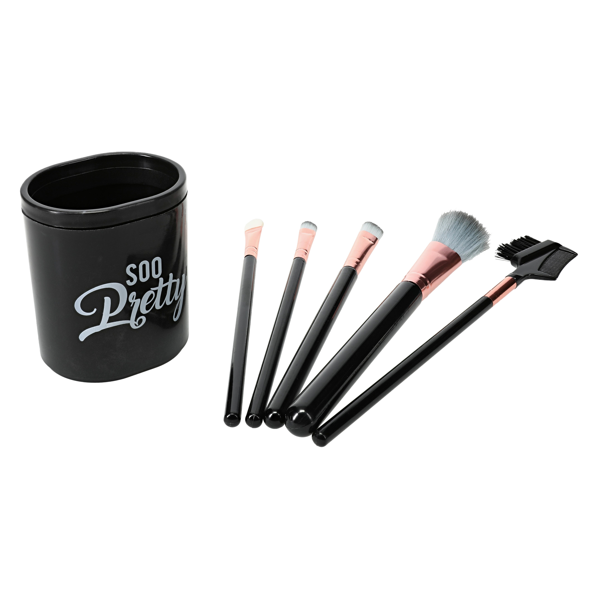 Gina Beauty™ Makeup Brush Set With Holder 6-Count