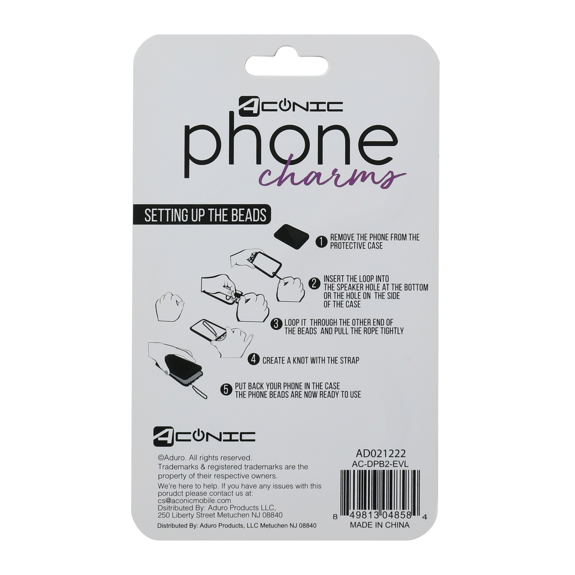 Phone Charm - Evil Eye