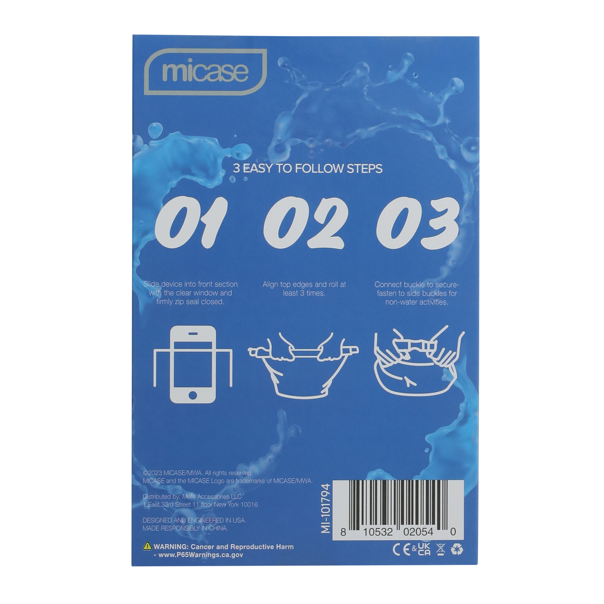 Printed Waterproof Smartphone Dry Bag