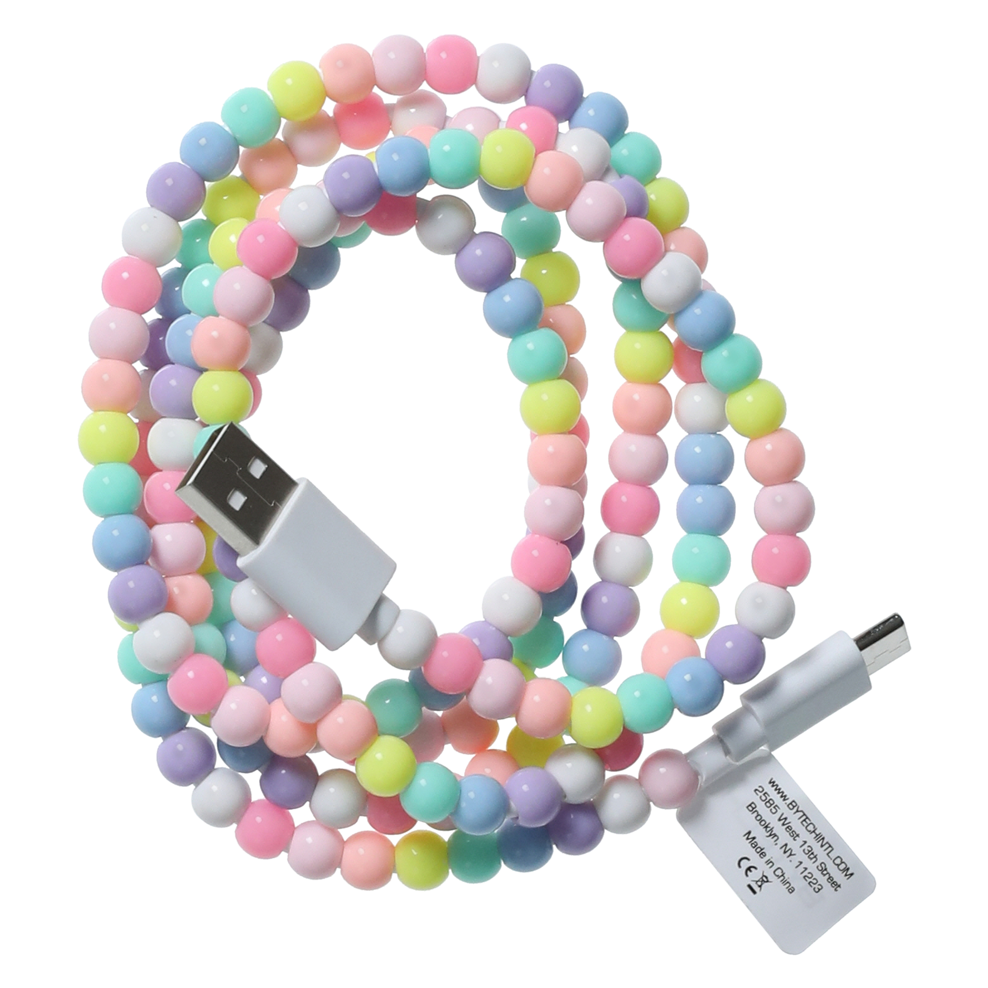 4ft Beaded USB-C Cable