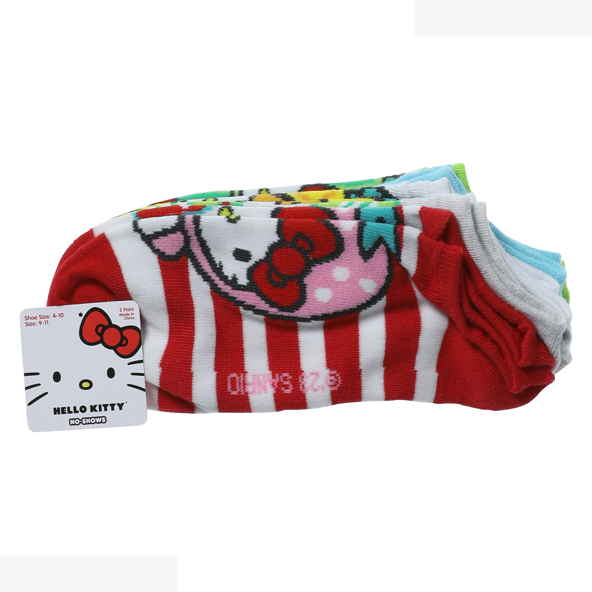Hello Kitty® Ladies Ankle Socks 5-Pack - Fruit