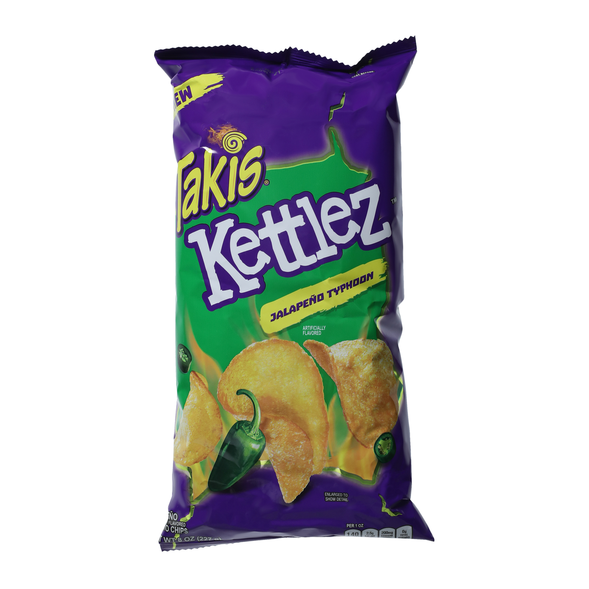 Takis® Kettlez Jalapeno Typhoon Chips 8oz
