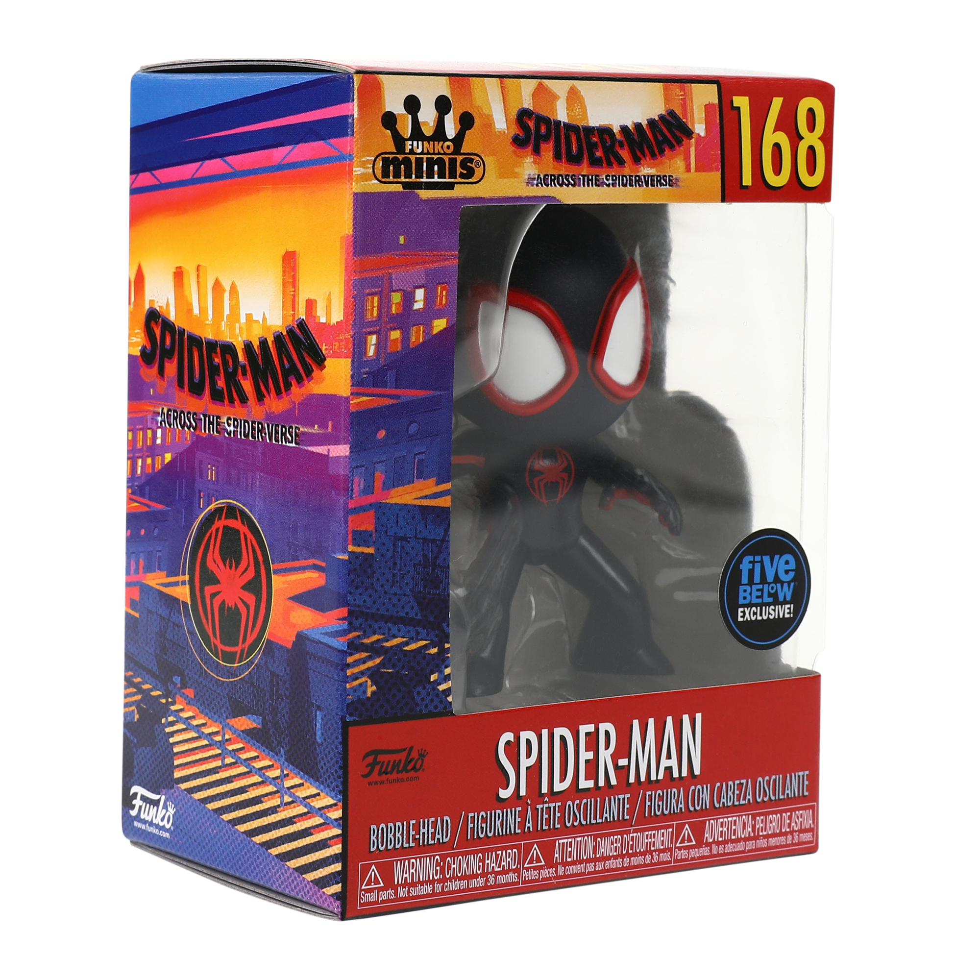 Funko Minis Spider-Man Across The Spider-Verse Bobble-Head Figure
