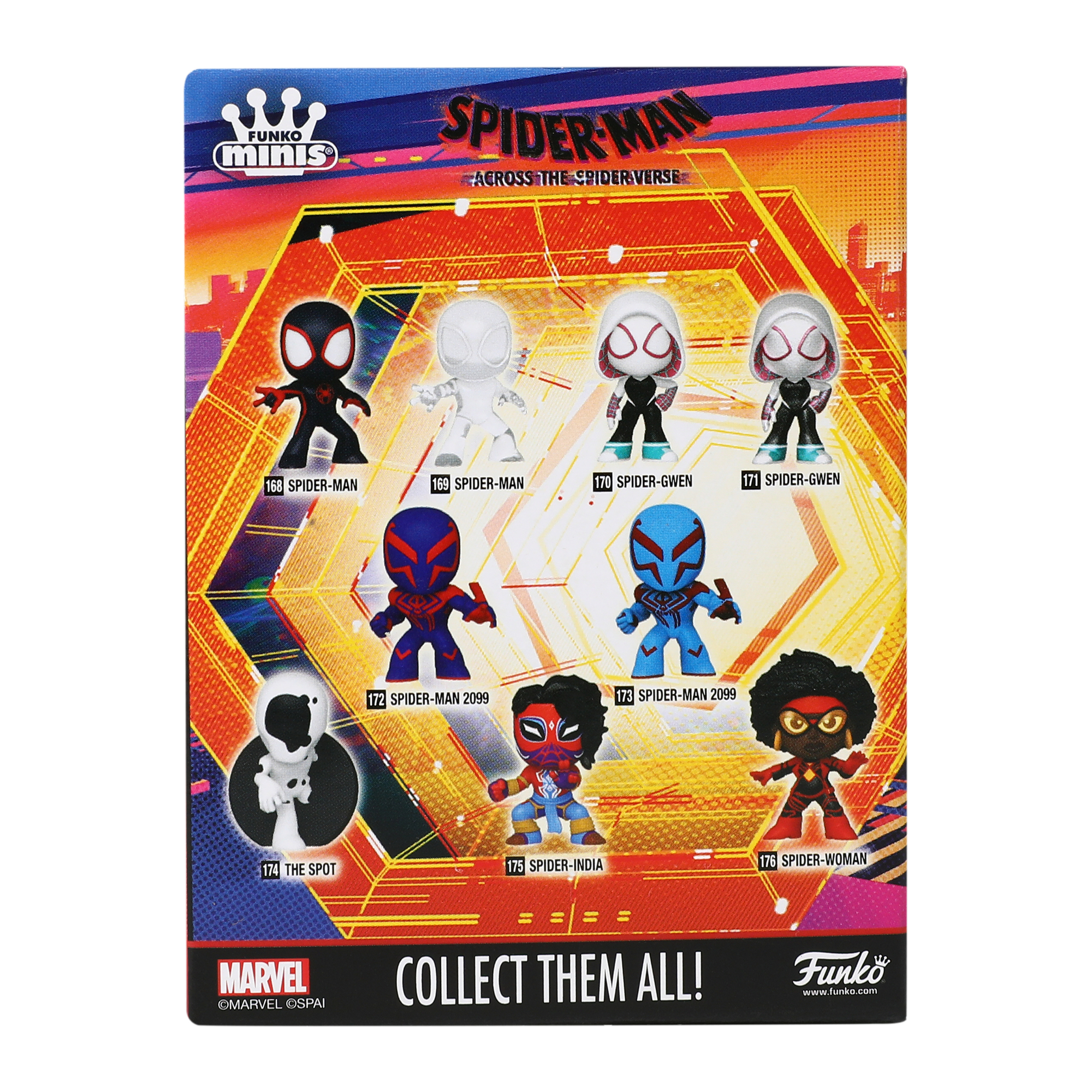 Funko Minis Spider-Man Across The Spider-Verse Bobble-Head Figure