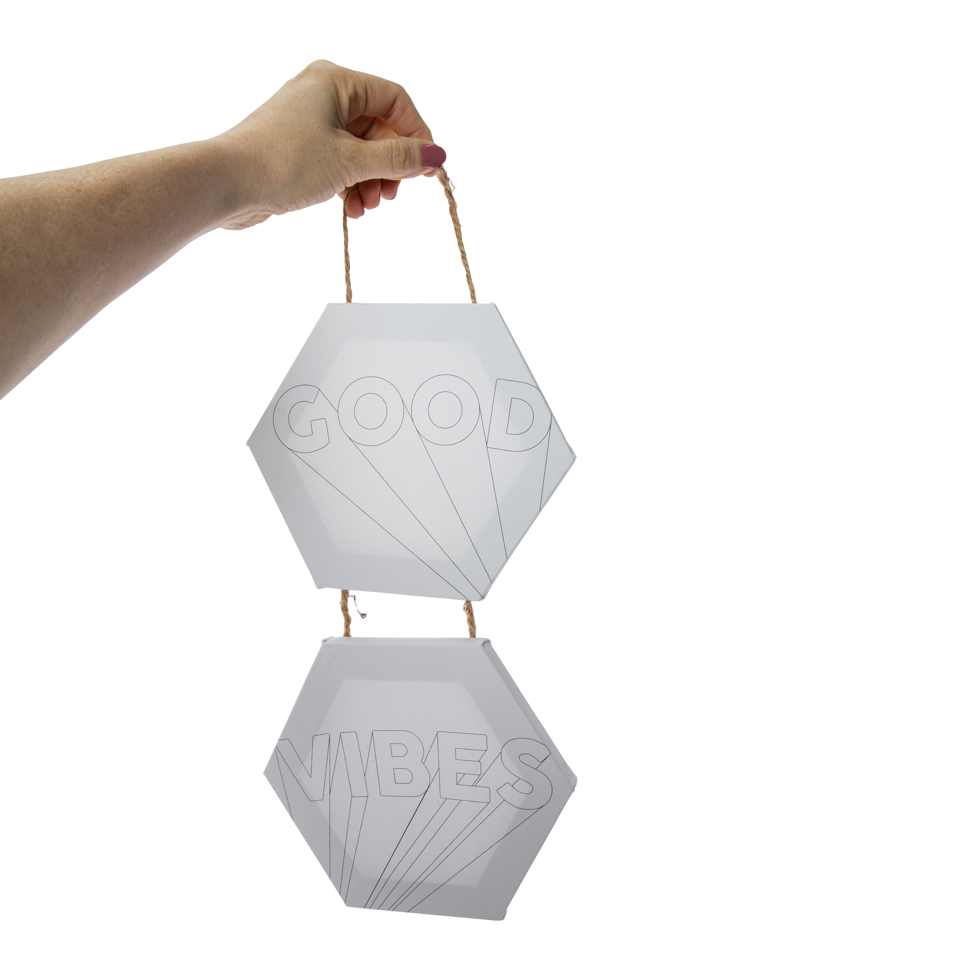 Paintable Hanging Canvas Art Set