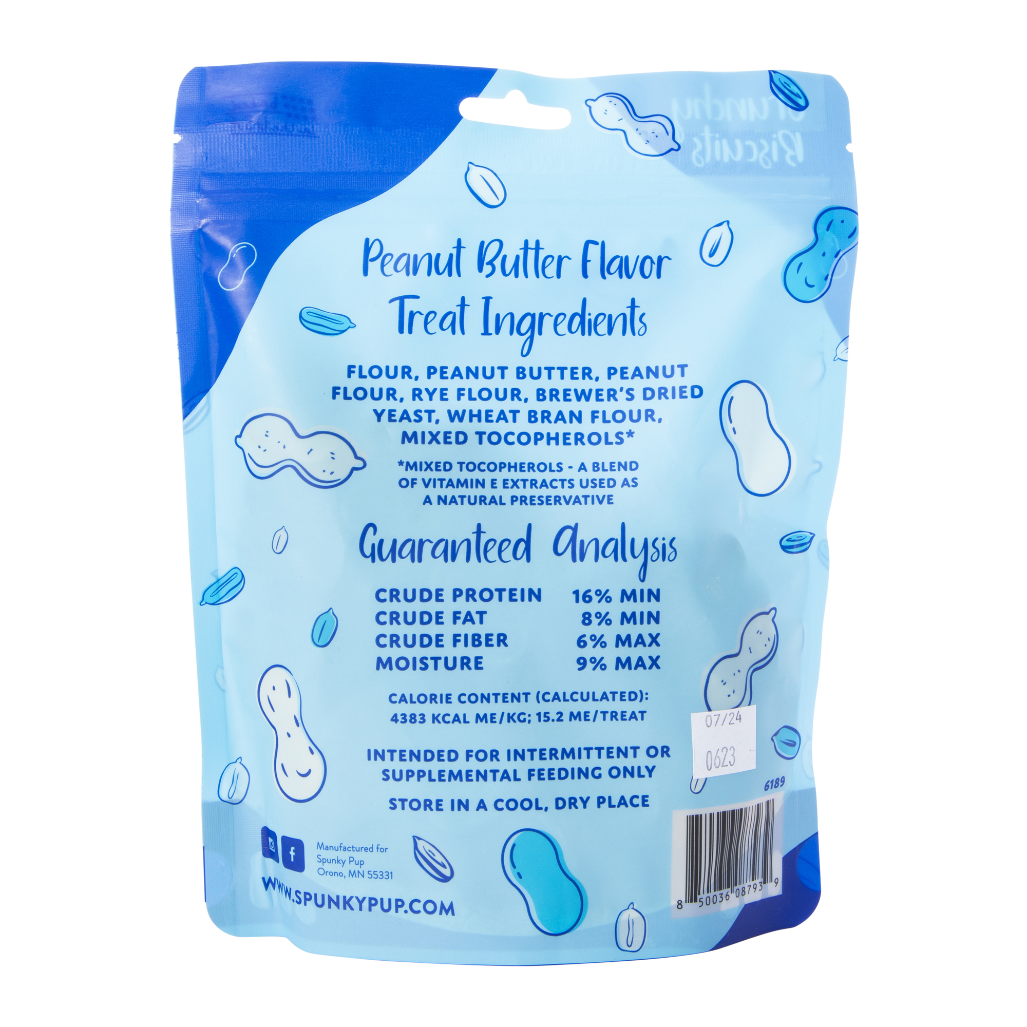 Spunky Pup® Natural Dog Treats 10oz