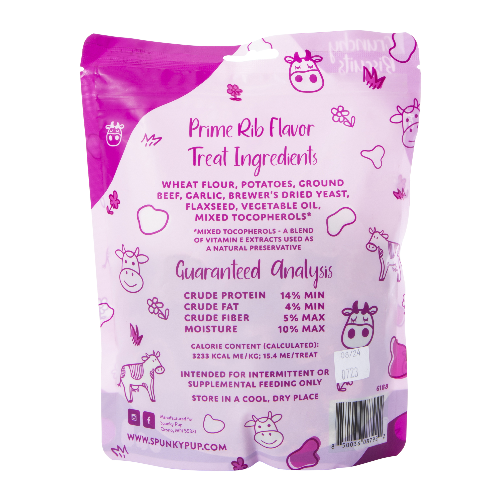 Spunky Pup® Natural Dog Treats 10oz