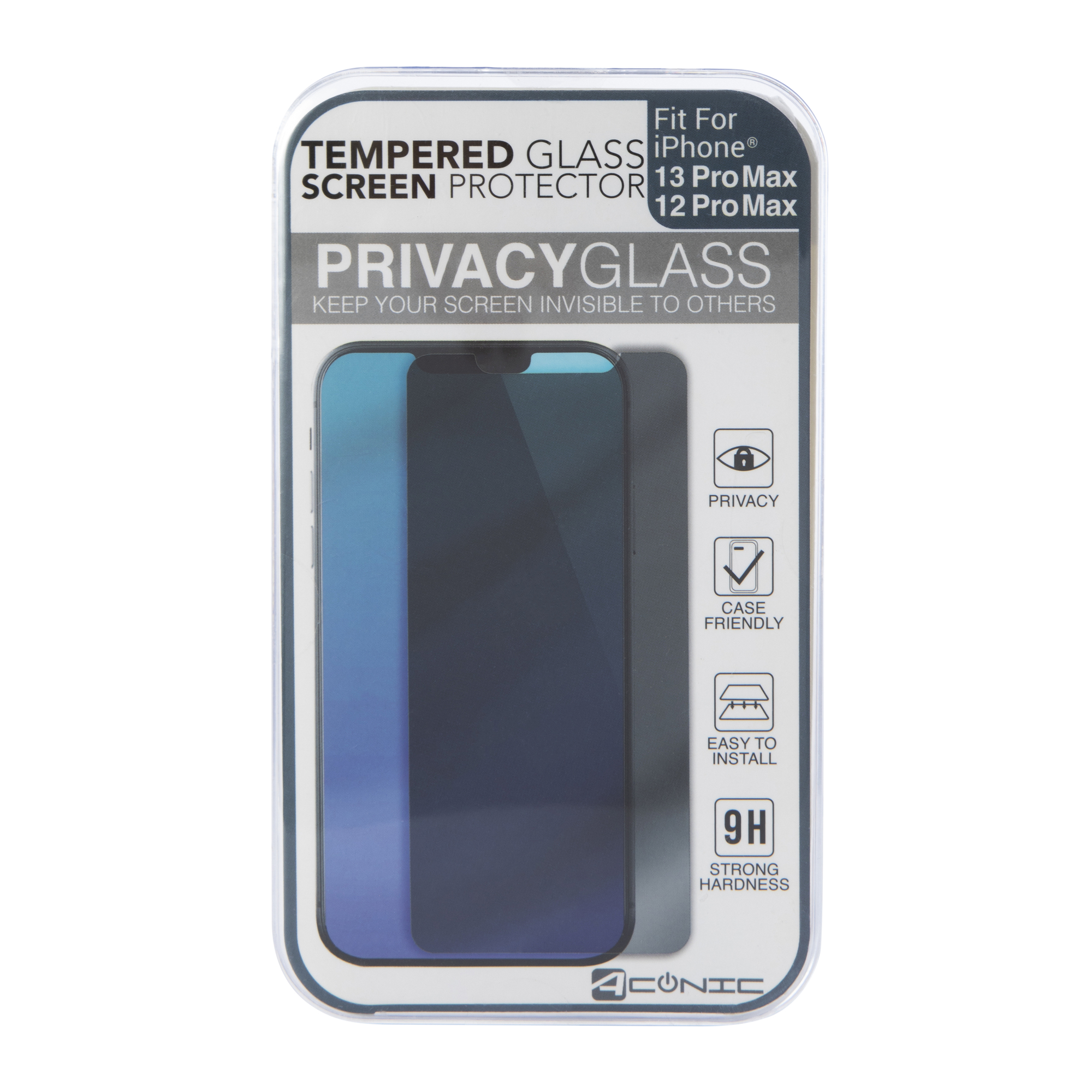 Privacy Tempered Glass Screen Protector For iPhone 13 Pro Max®/12 Pro Max®