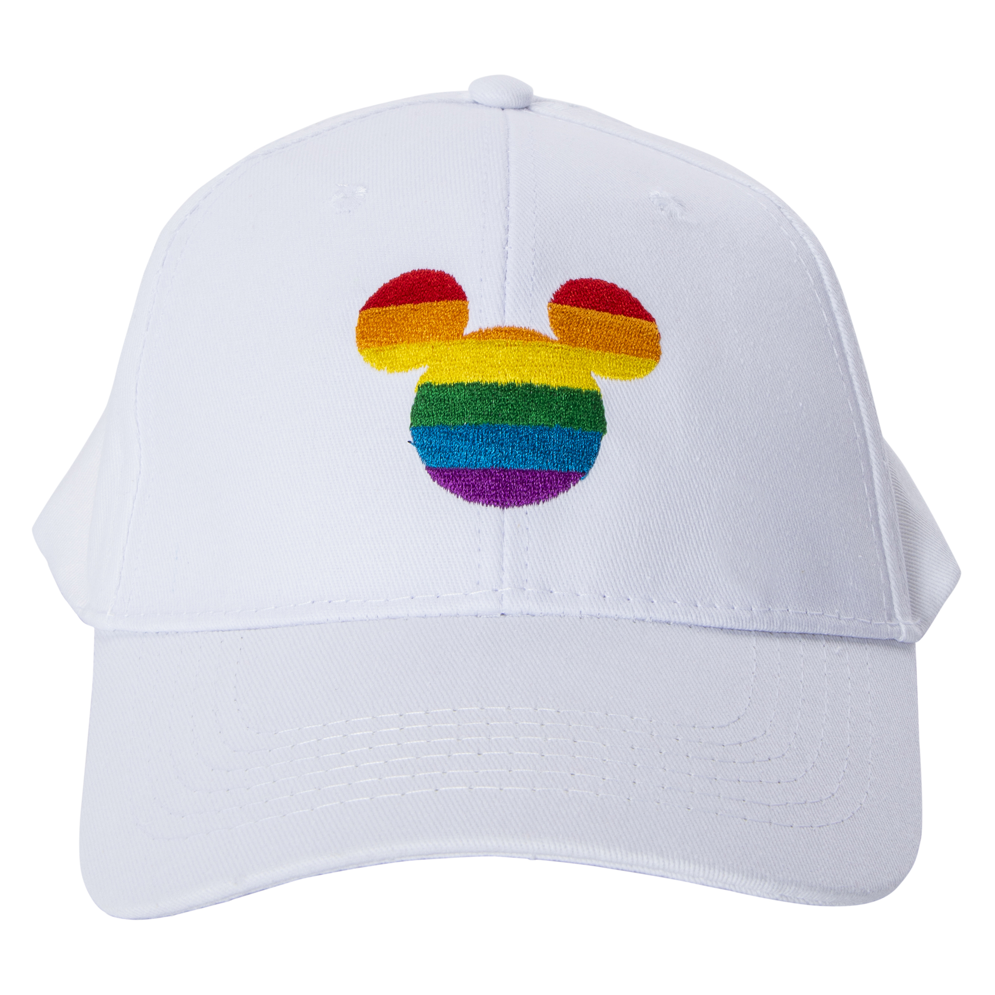 Disney Rainbow Mickey Mouse Pride Baseball Cap
