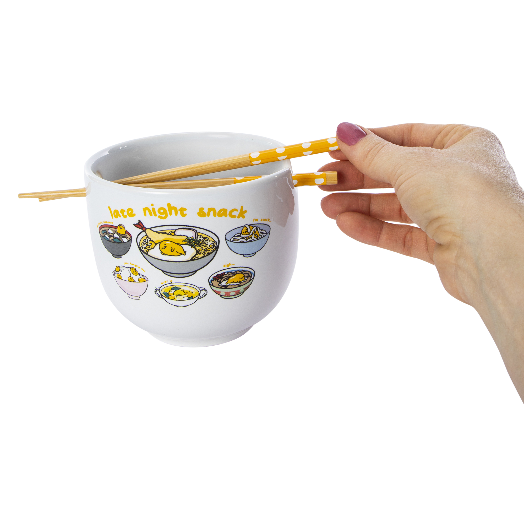 Gudetama™ Bowl With Chopsticks Set