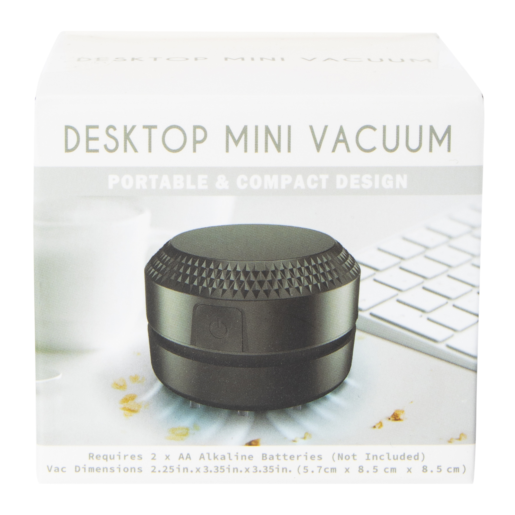 Desktop Mini Vacuum 3.35in x 2.25in