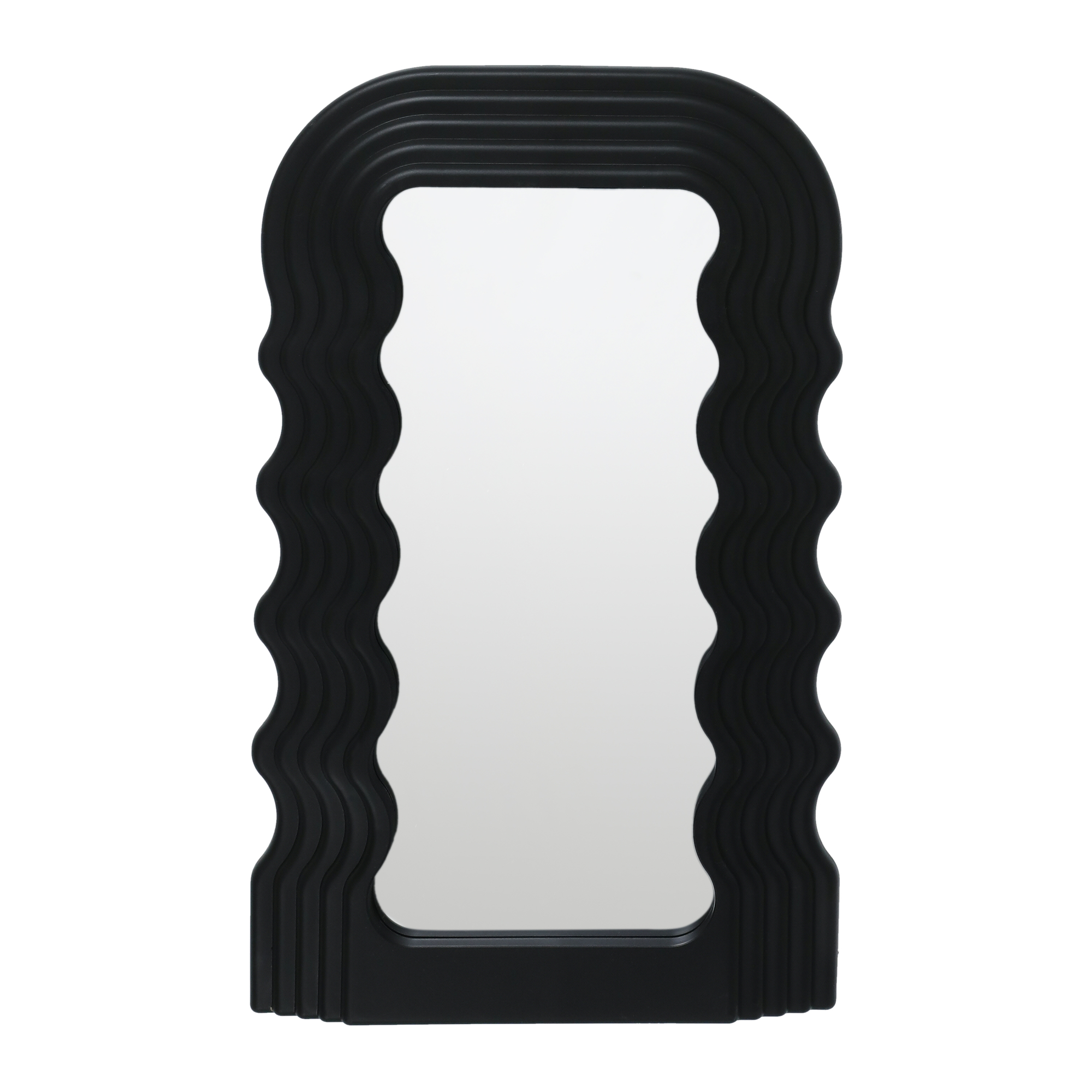 Wavy Wall Mirror 10in x 16in