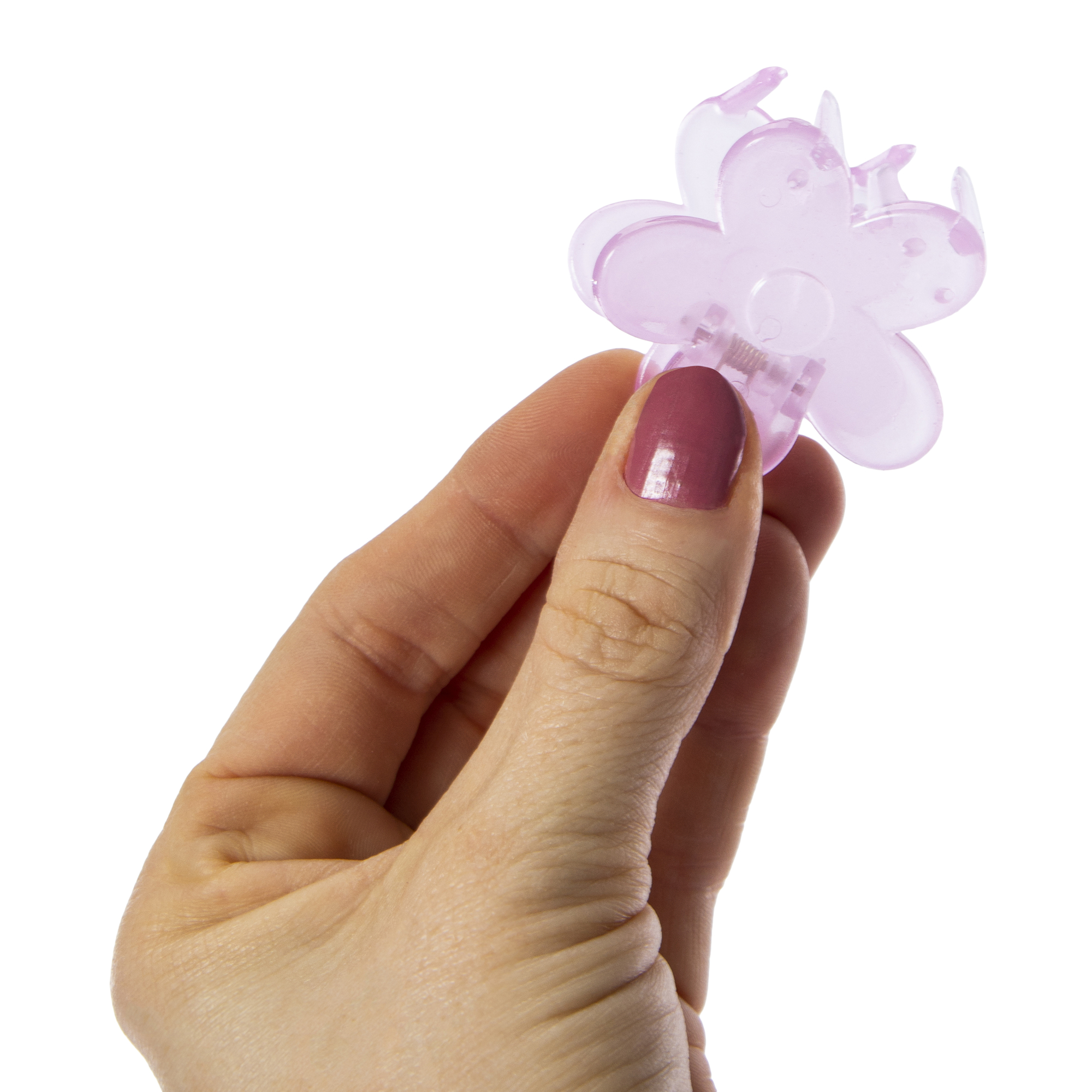 Flower Claw Clips 7-Count