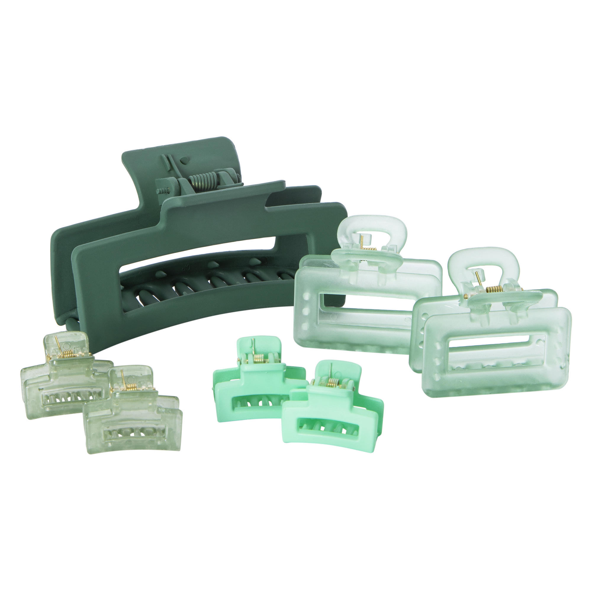 Rectangle Claw Clips 7-Count