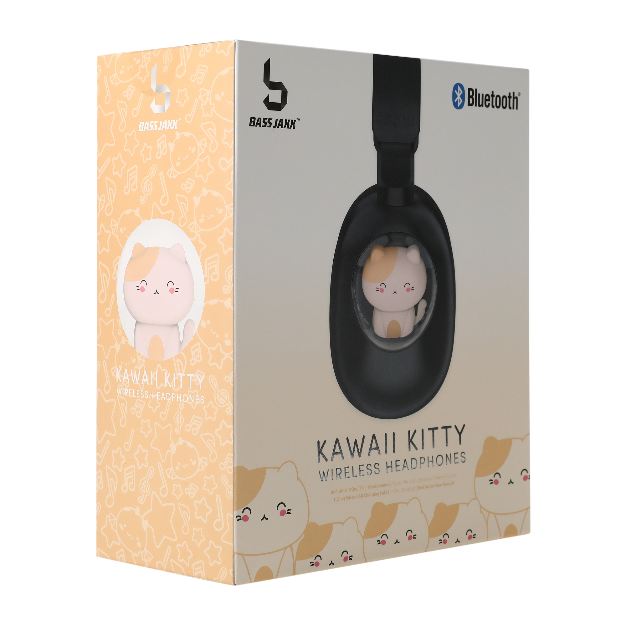 Bluetooth® Wireless Kawaii Headphones With Mic