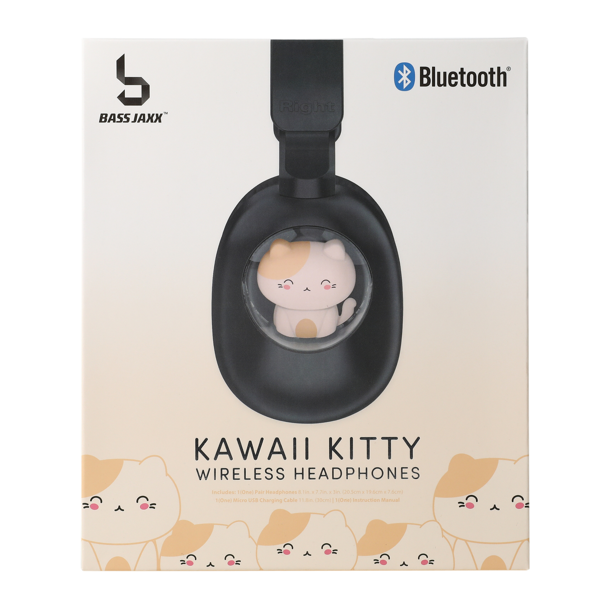 Bluetooth® Wireless Kawaii Headphones With Mic