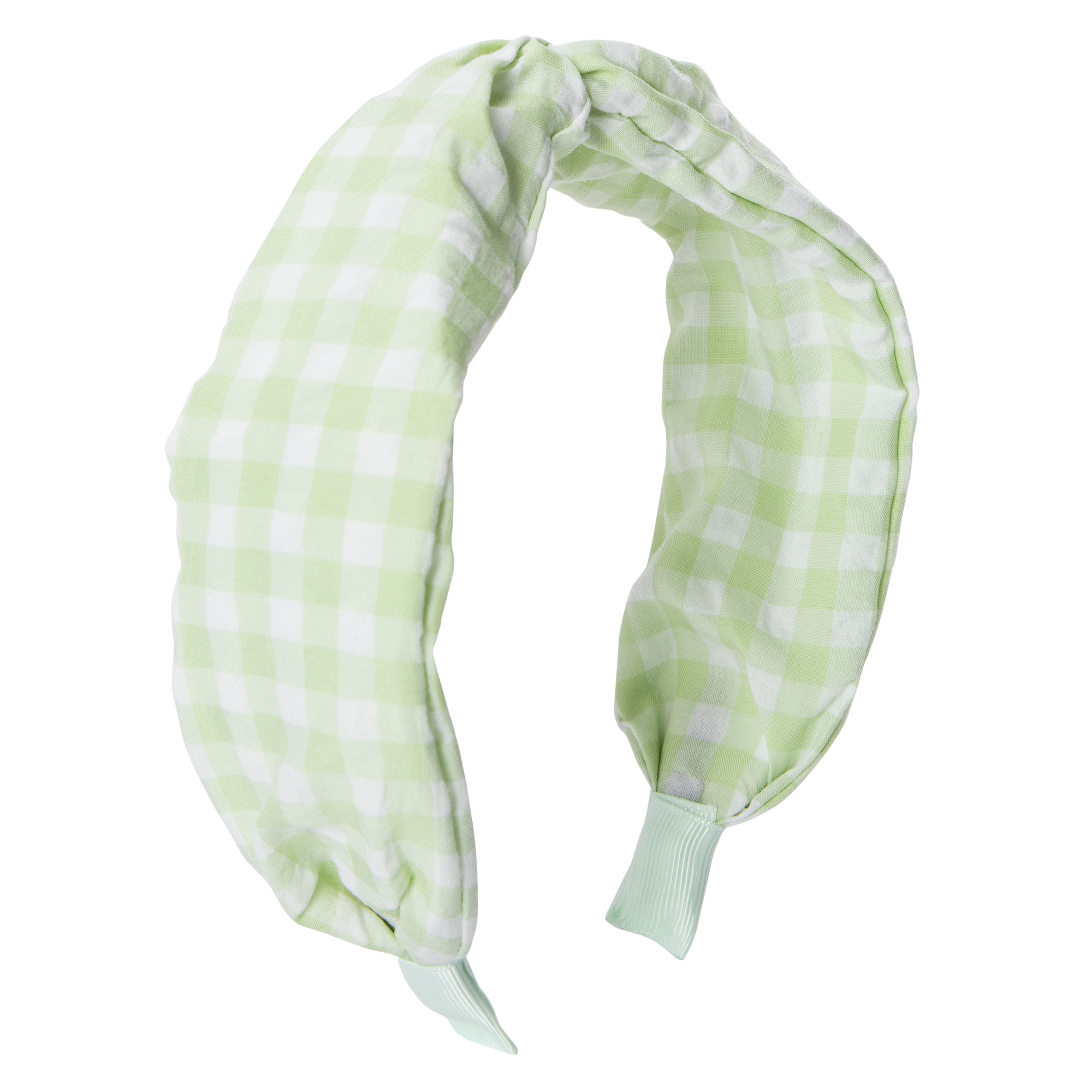 Fabric Twist Headband - Gingham