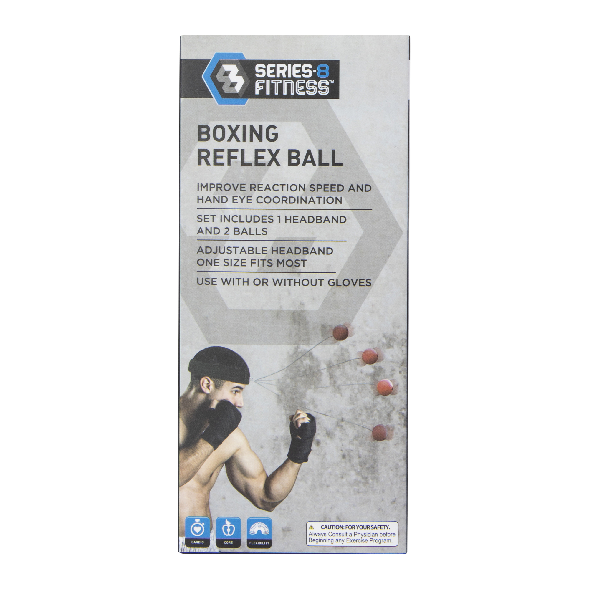 Boxing Reflex Ball Headband