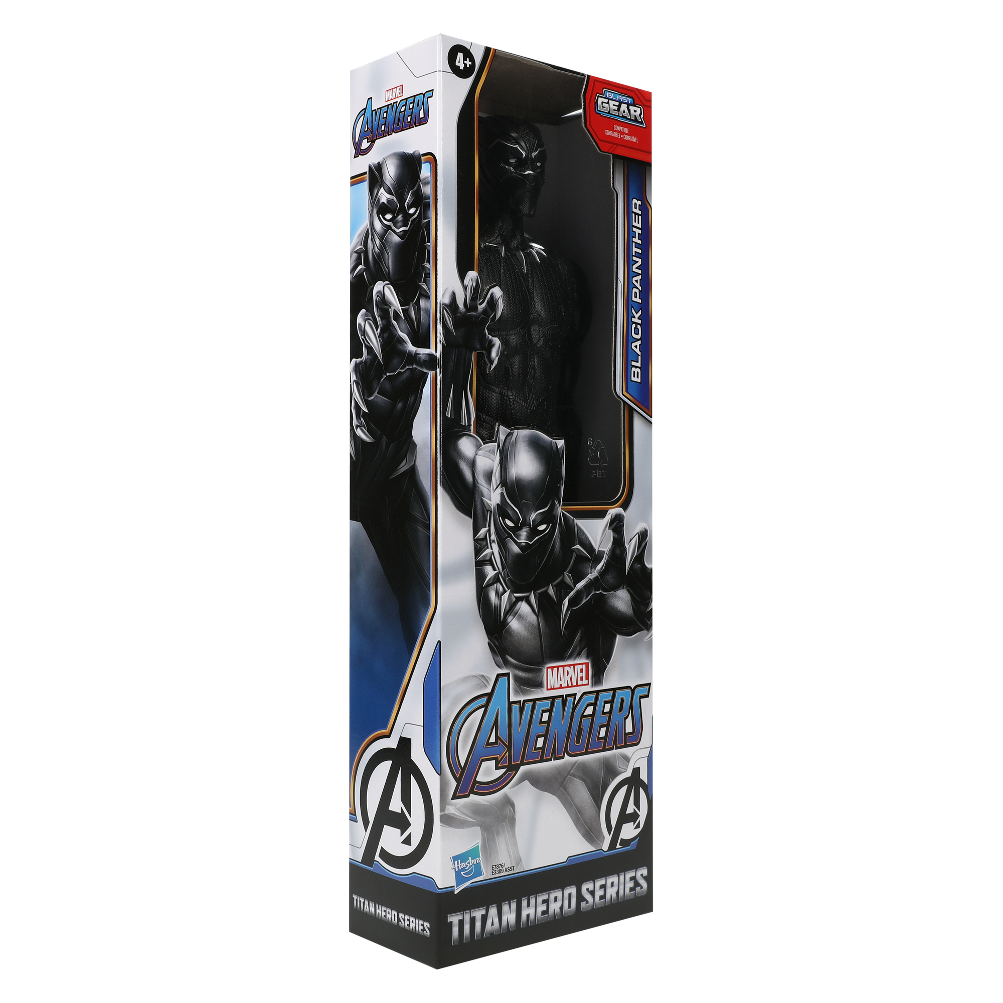 Marvel Avengers Black Panther Titan Hero Series Figure 12in