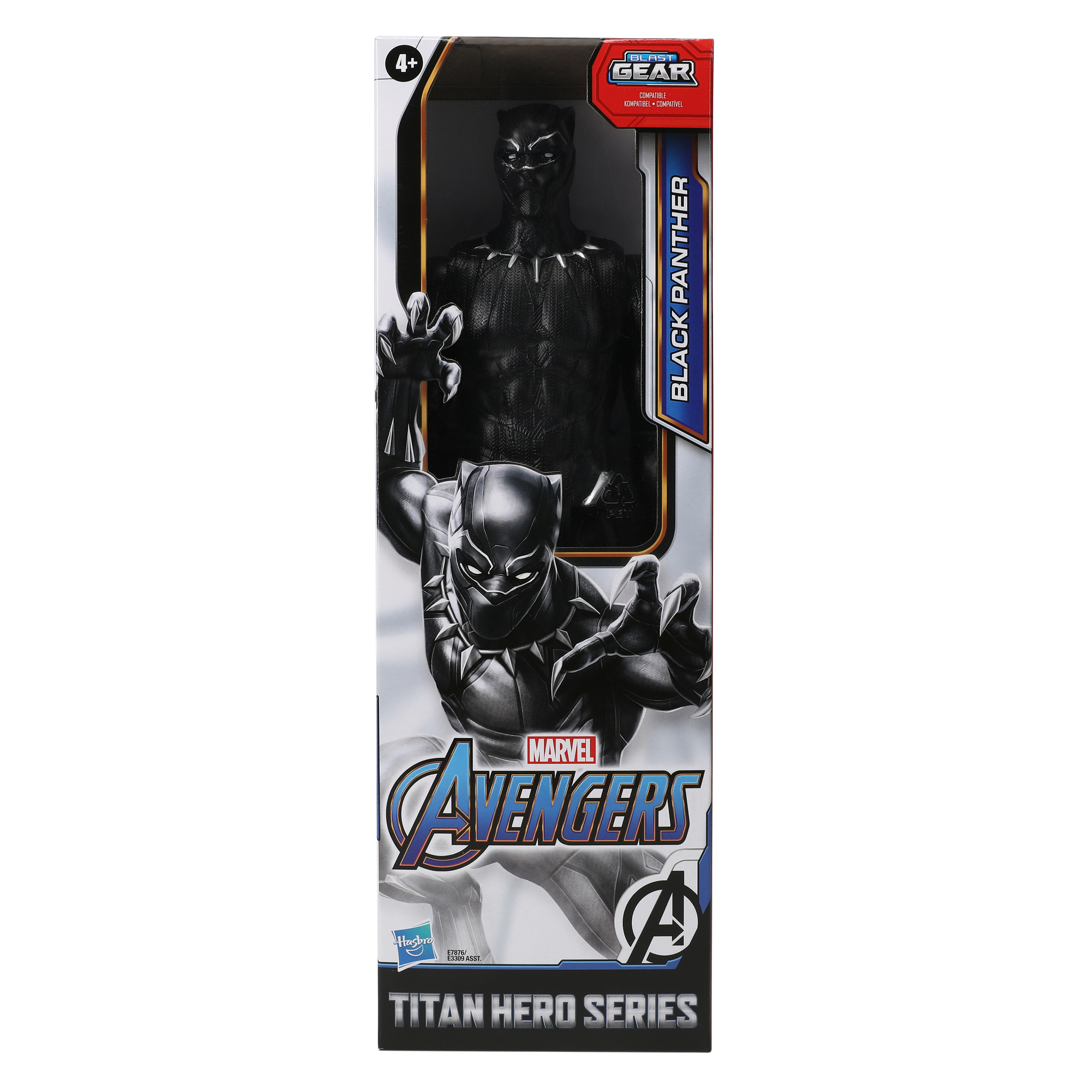 Marvel Avengers Black Panther Titan Hero Series Figure 12in