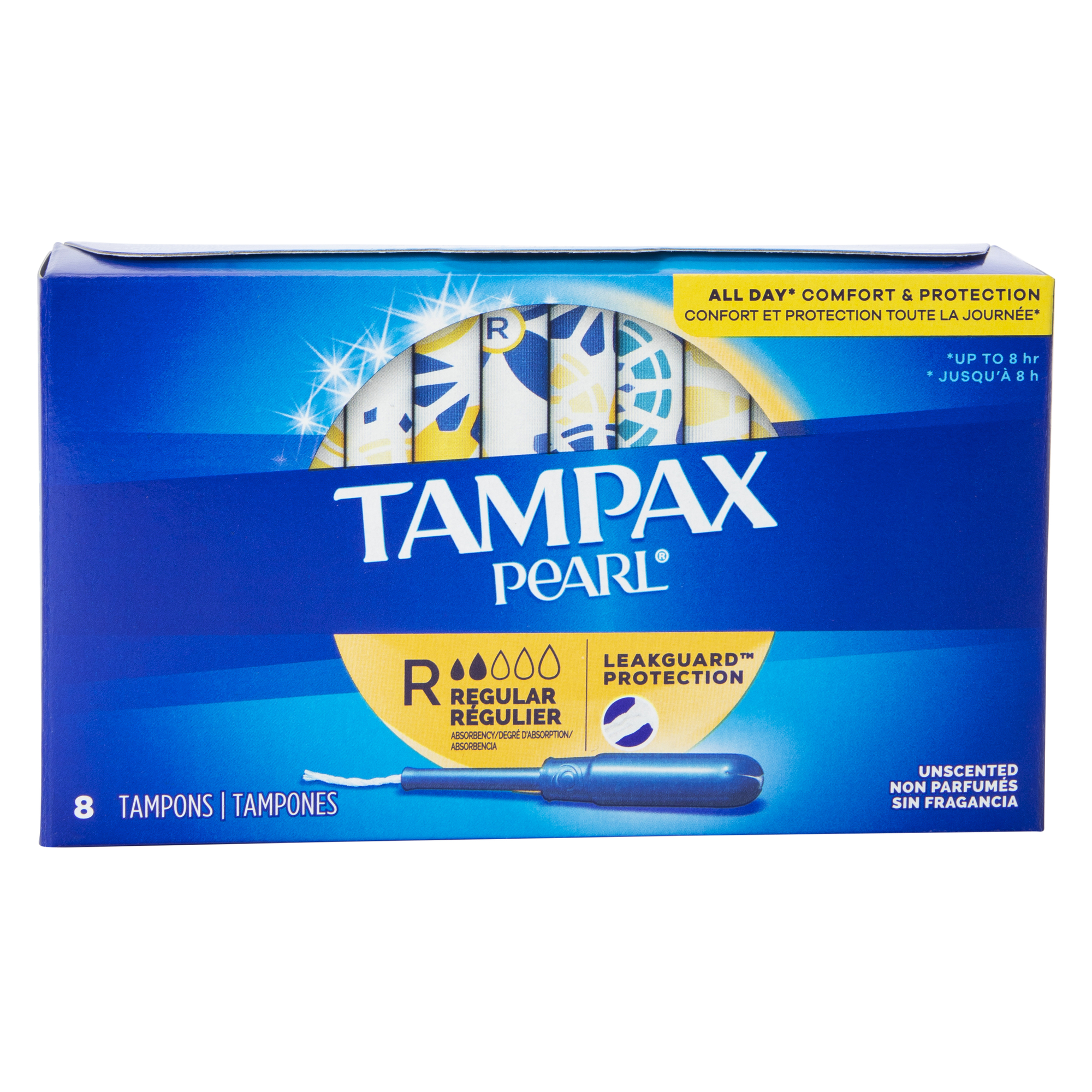 Tampax Pearl® Regular Tampons 8-Count