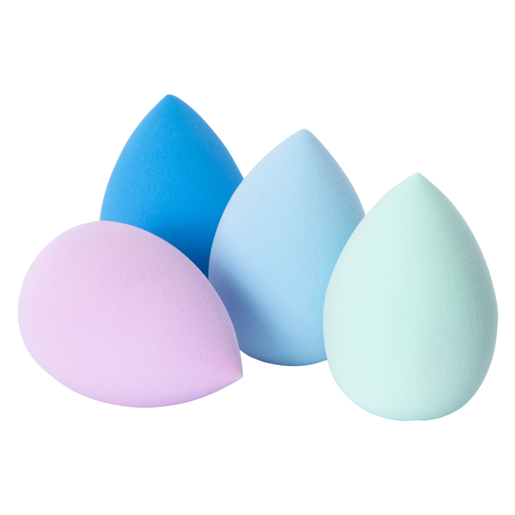 Gina Beauty 4-Piece Egg Makeup Sponges Set