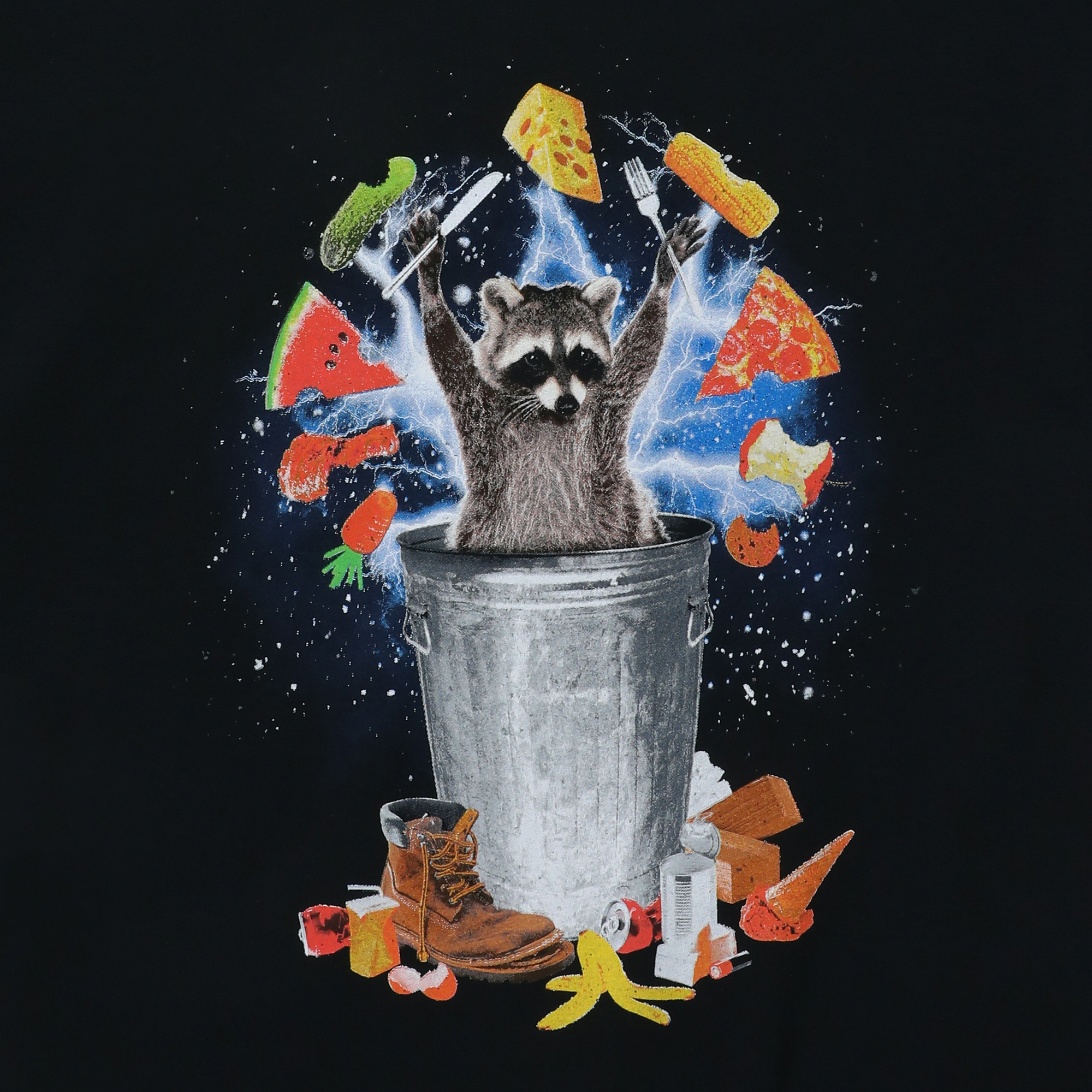 Trash Racoon Graphic Tee