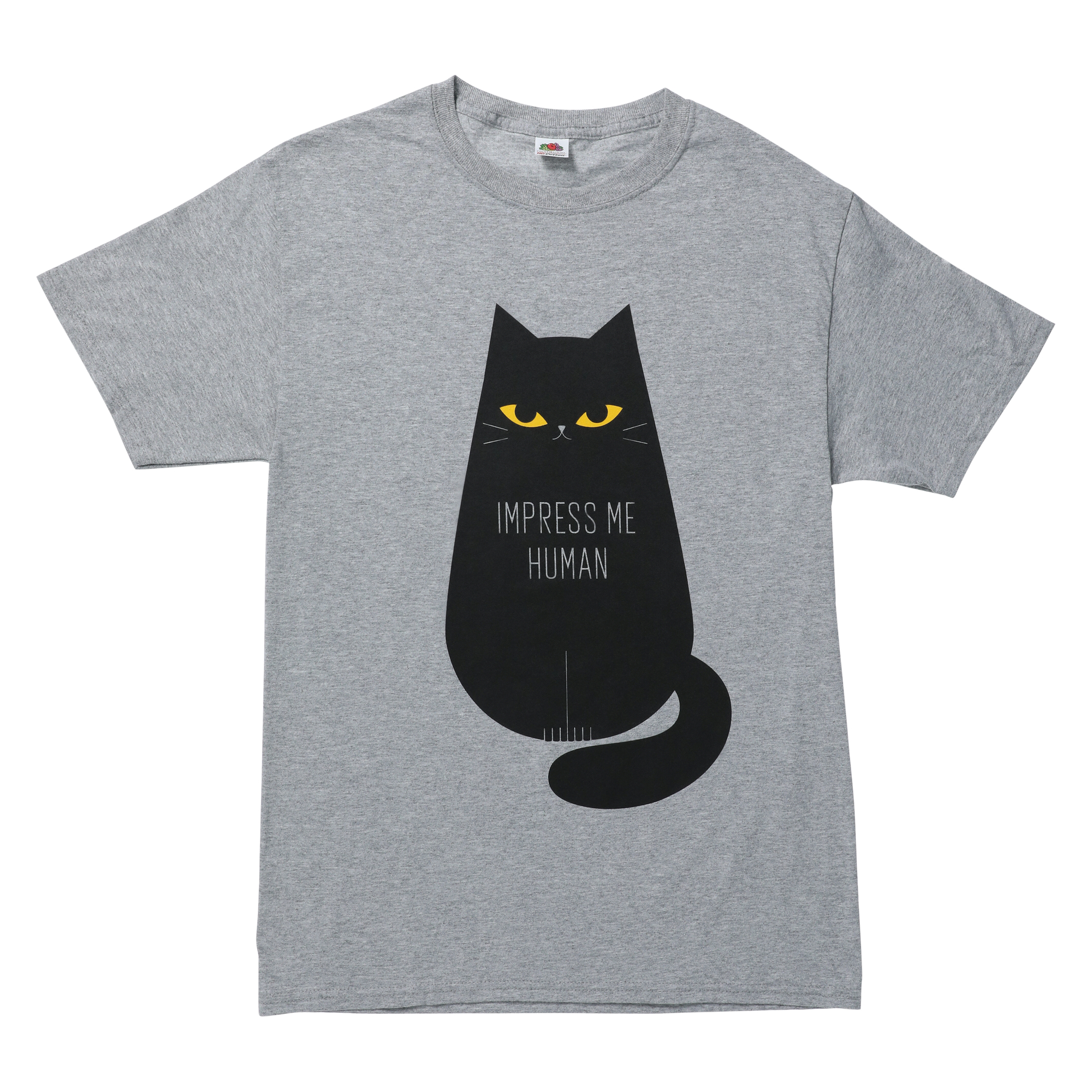'Impress Me Human' Cat Graphic Tee