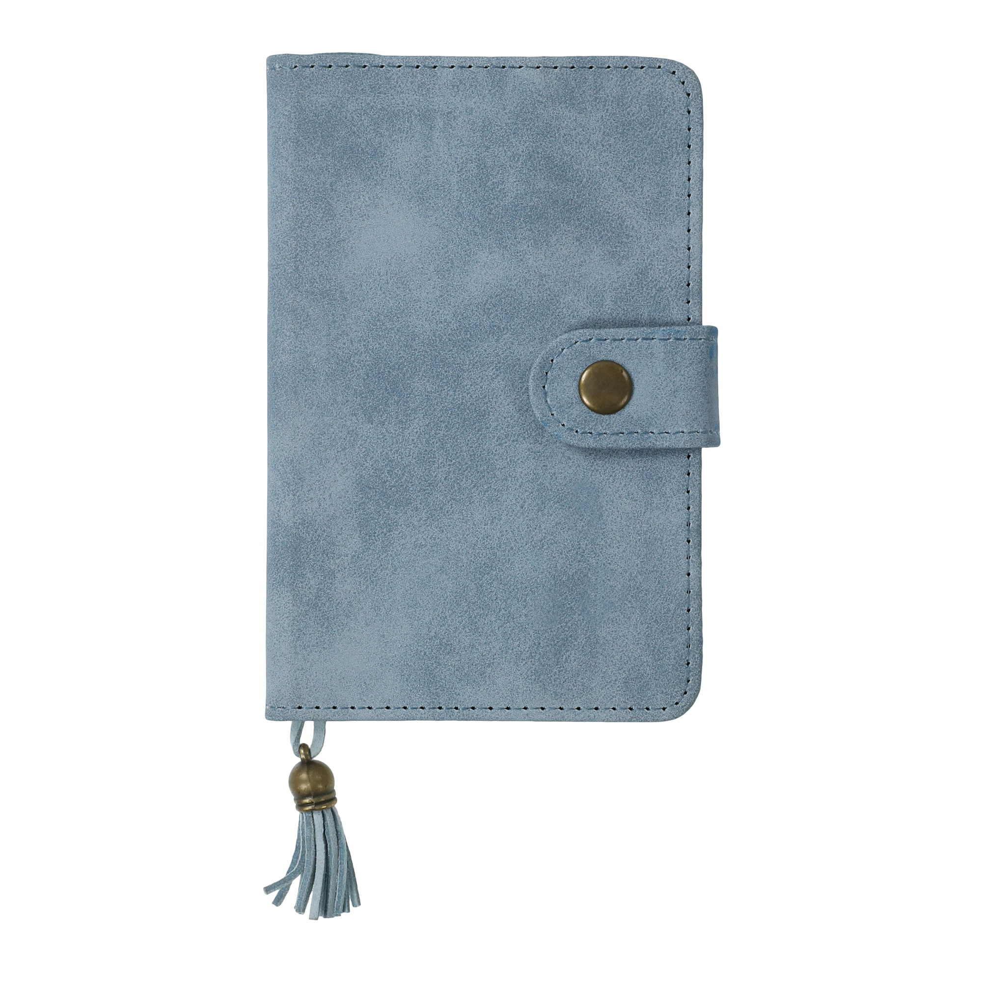 Mini Suede Journal With Clasp 7.5in