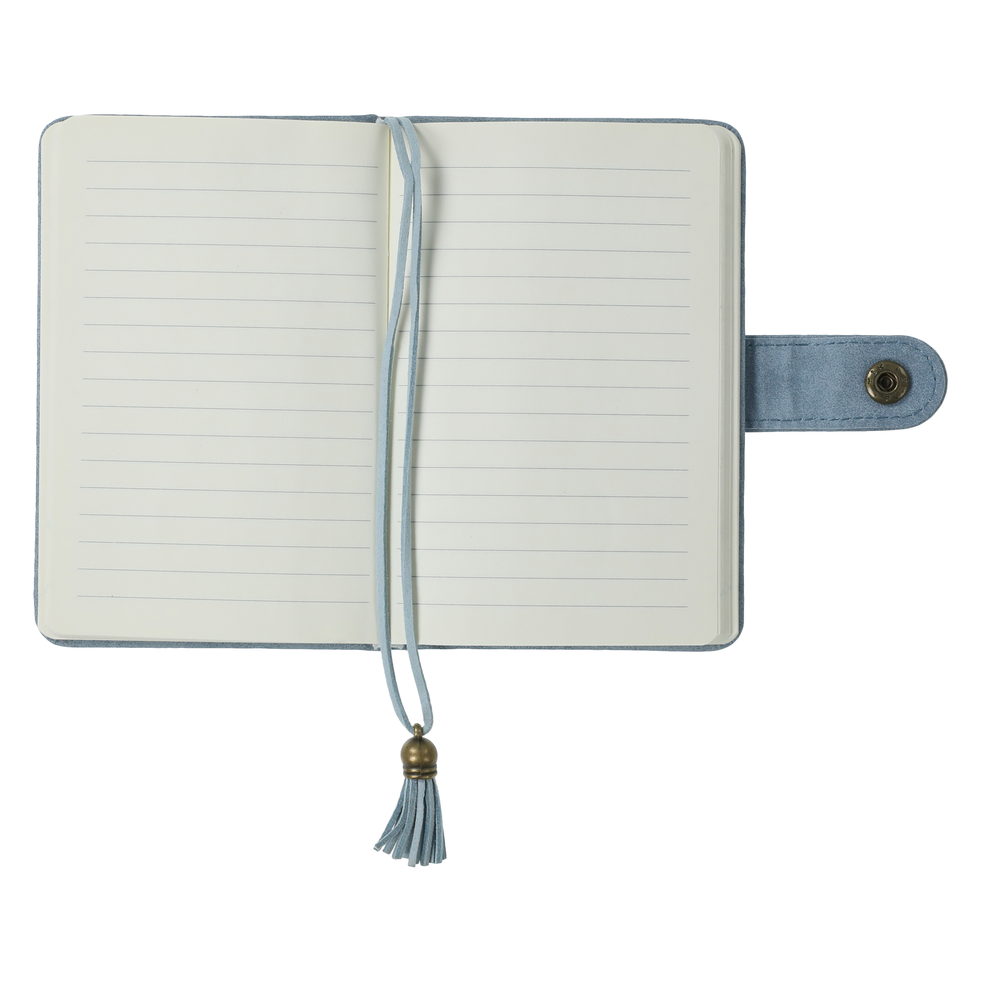 Mini Suede Journal With Clasp 7.5in