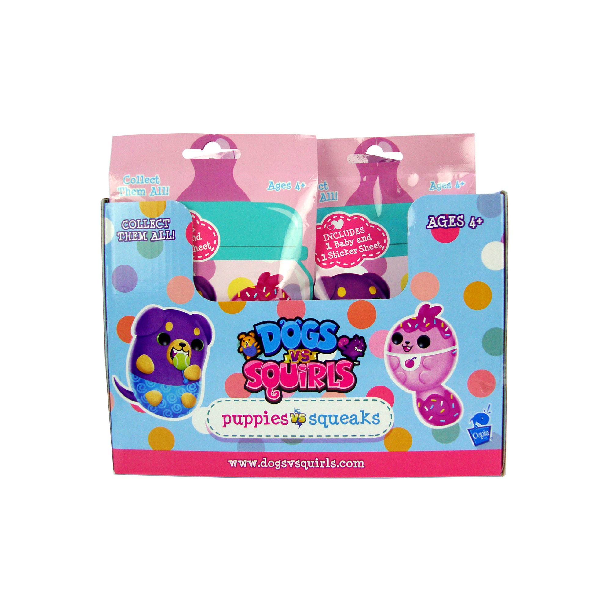 Dogs Vs Squirls™ Puppies Vs Squeaks Blind Bag