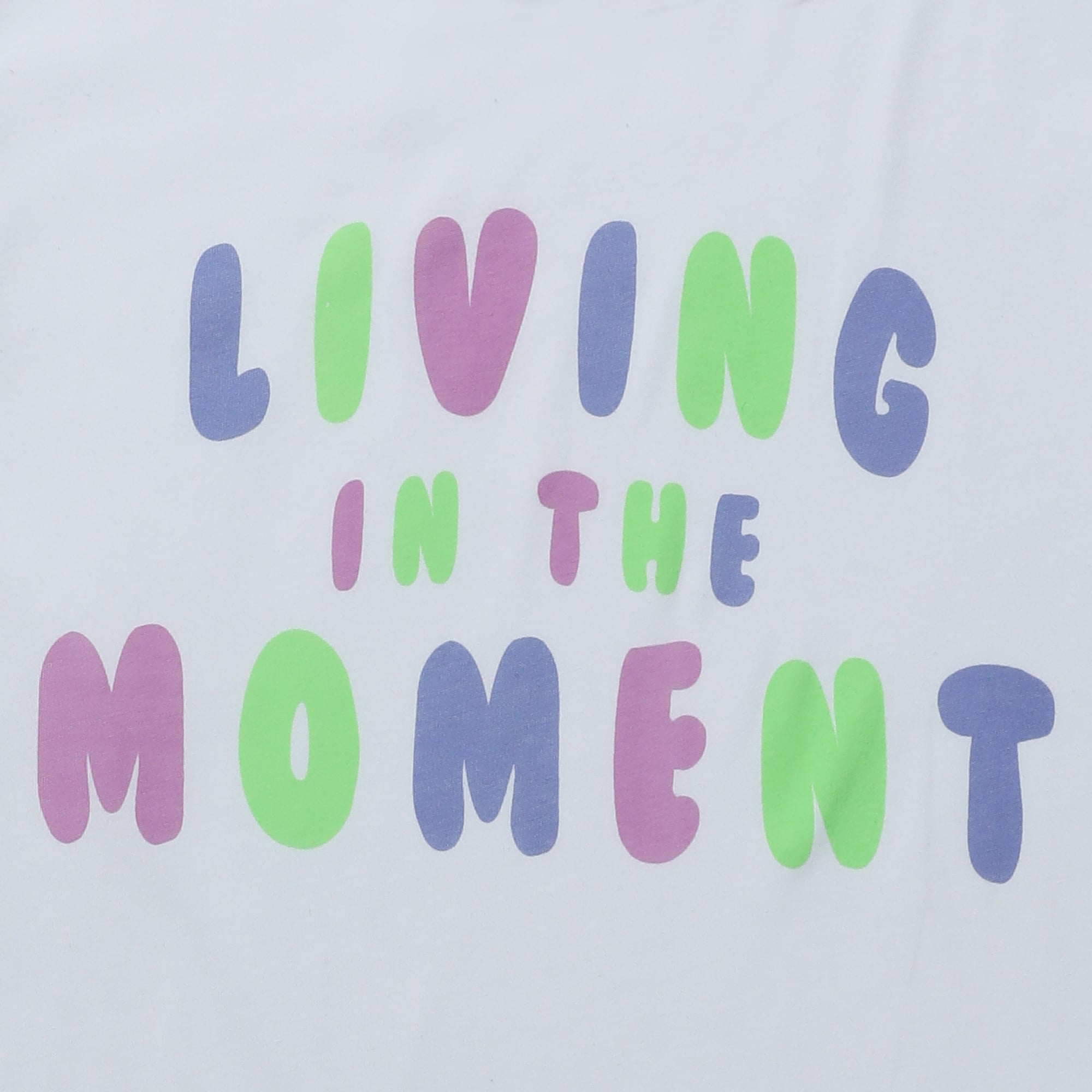 Juniors 'Living The Moment' Graphic Tee