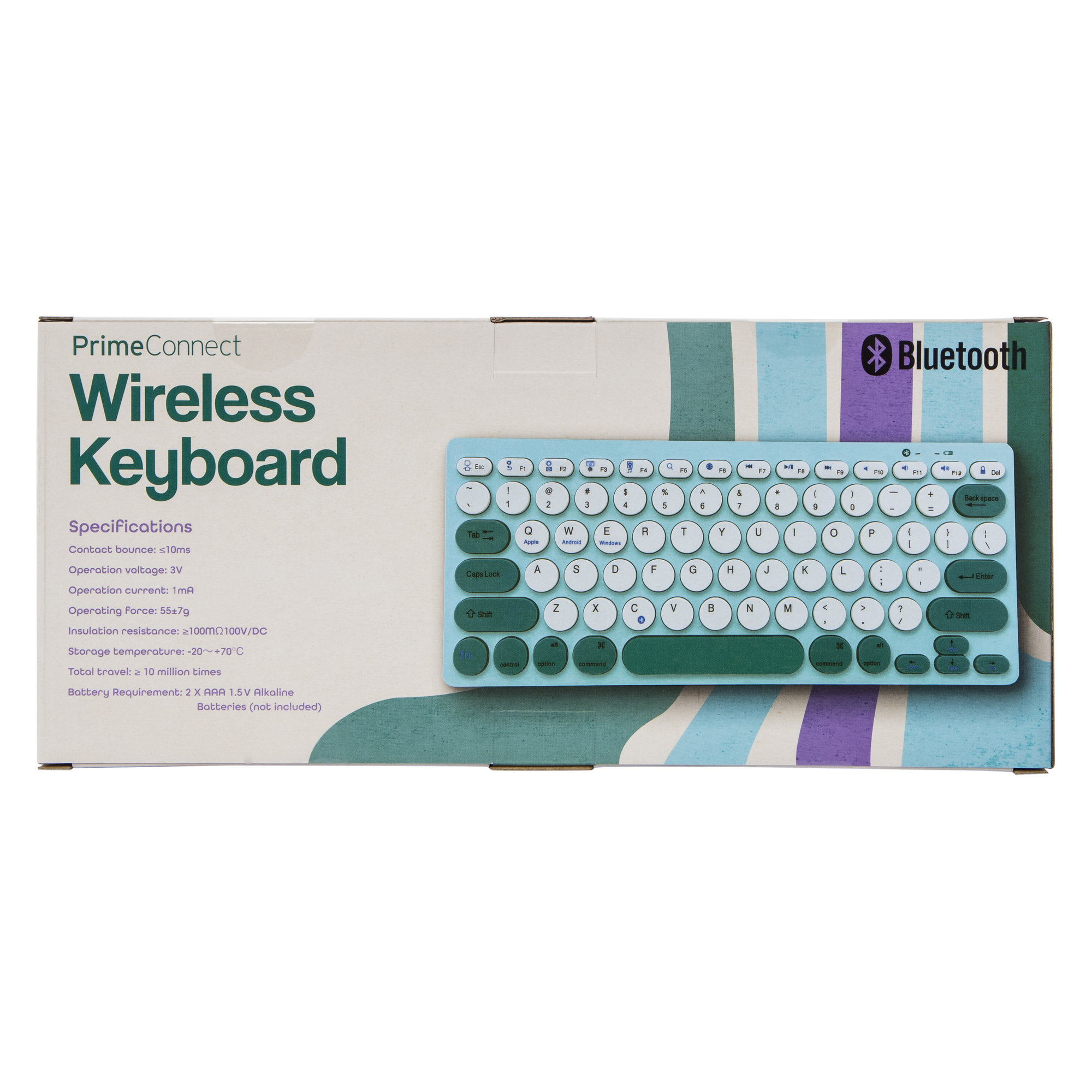 Wireless Bluetooth® Computer Keyboard