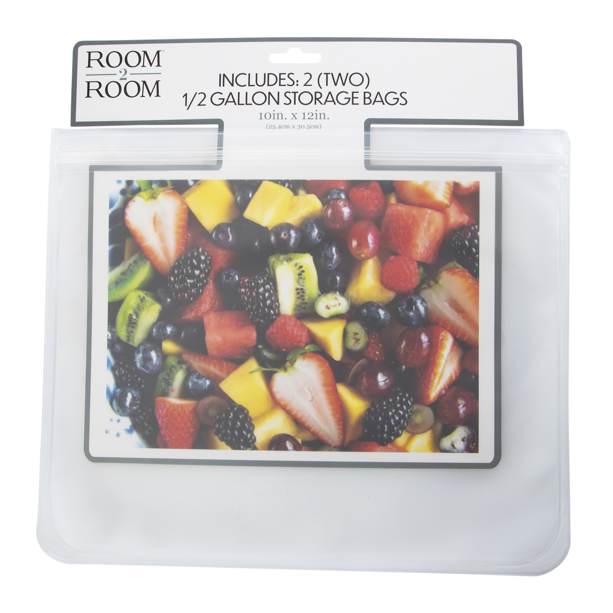 Reusable Half-Gallon Storage Bags 2-Count