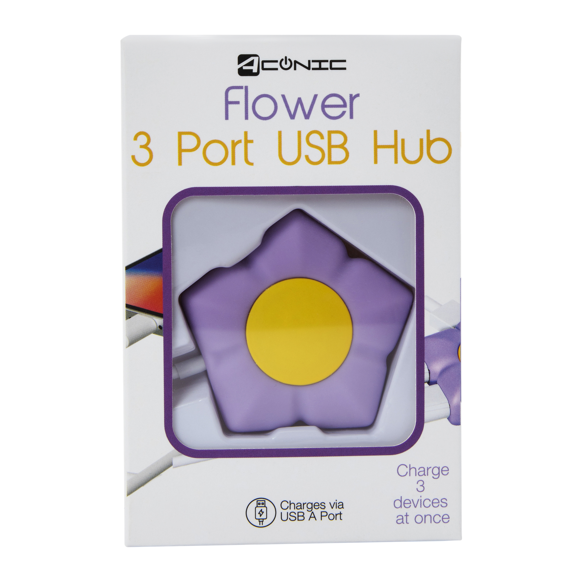 Novelty USB Hub 3-Port Charger