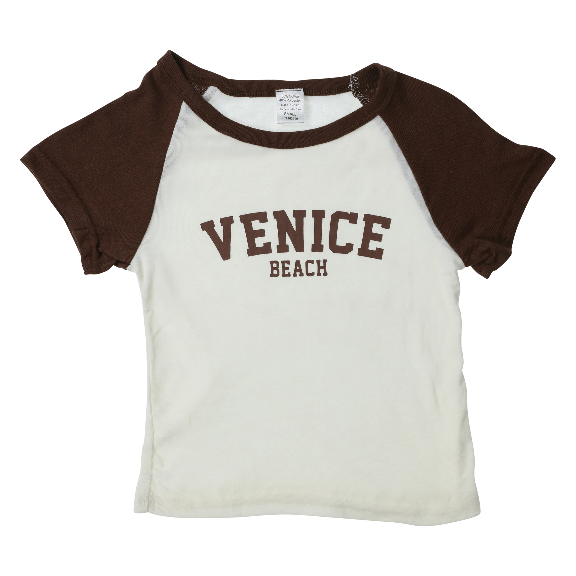 'Venice Beach' Raglan Graphic Tee