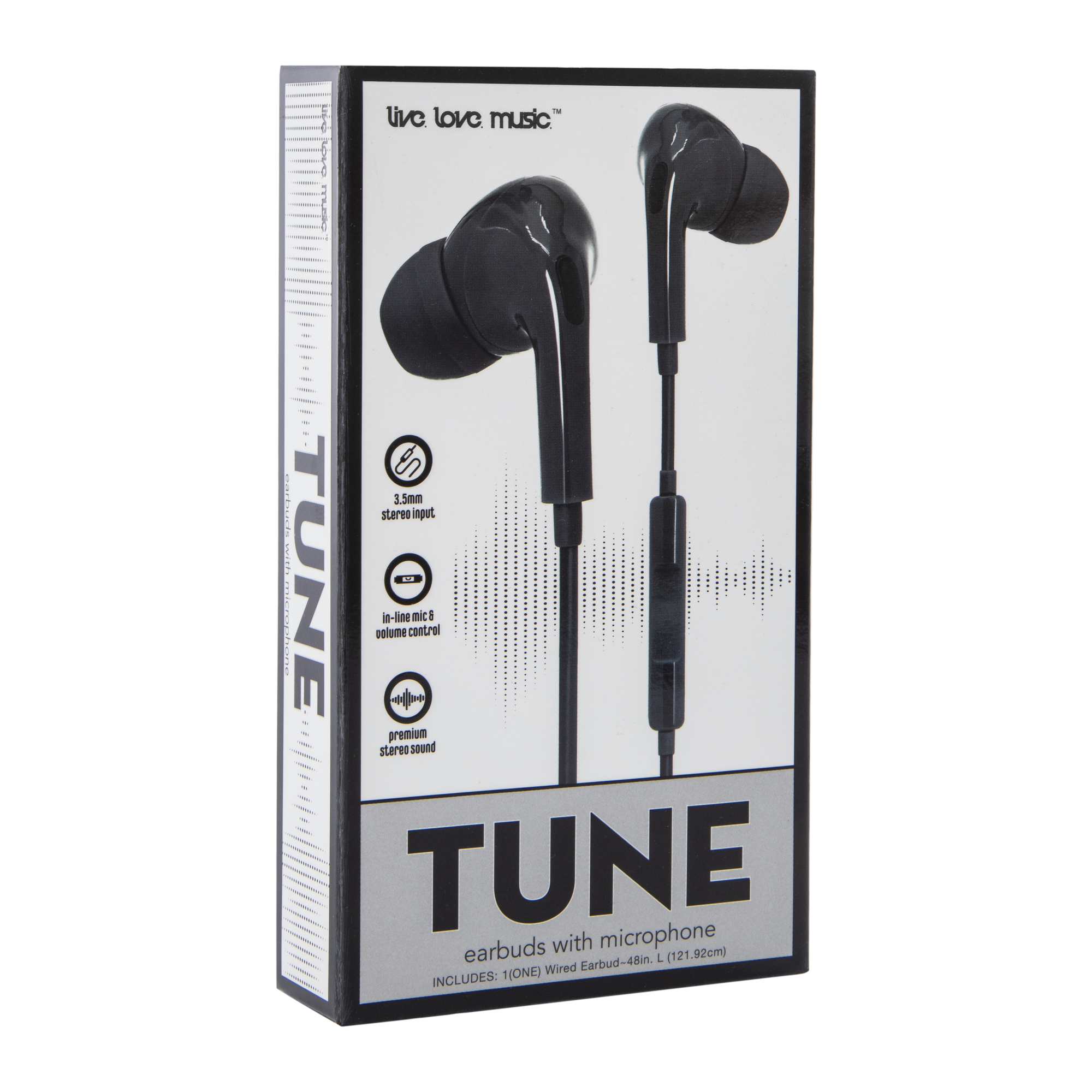 Tune Wired Earbuds With Mic