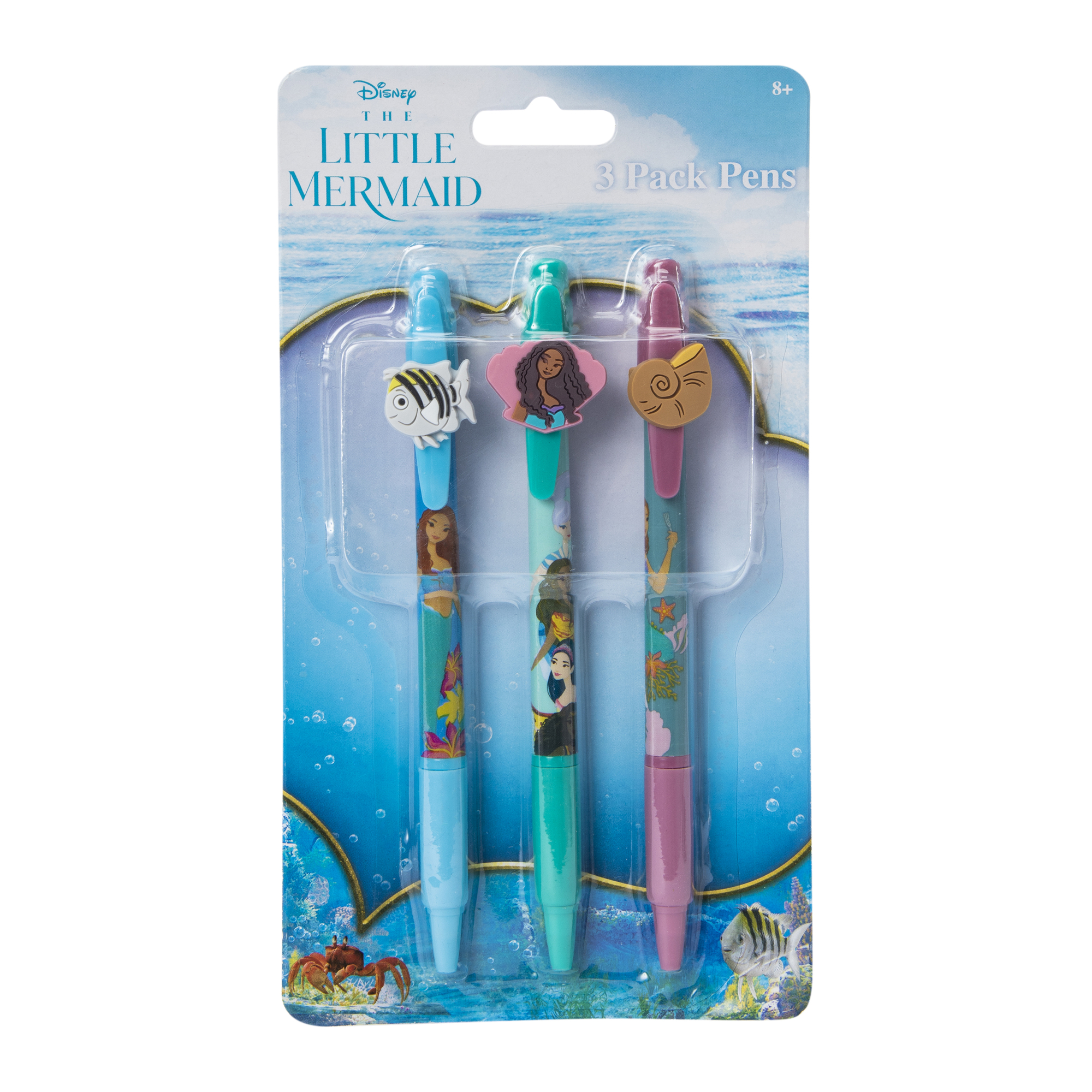 Disney The Little Mermaid Theatrical Release Pens 3-Count