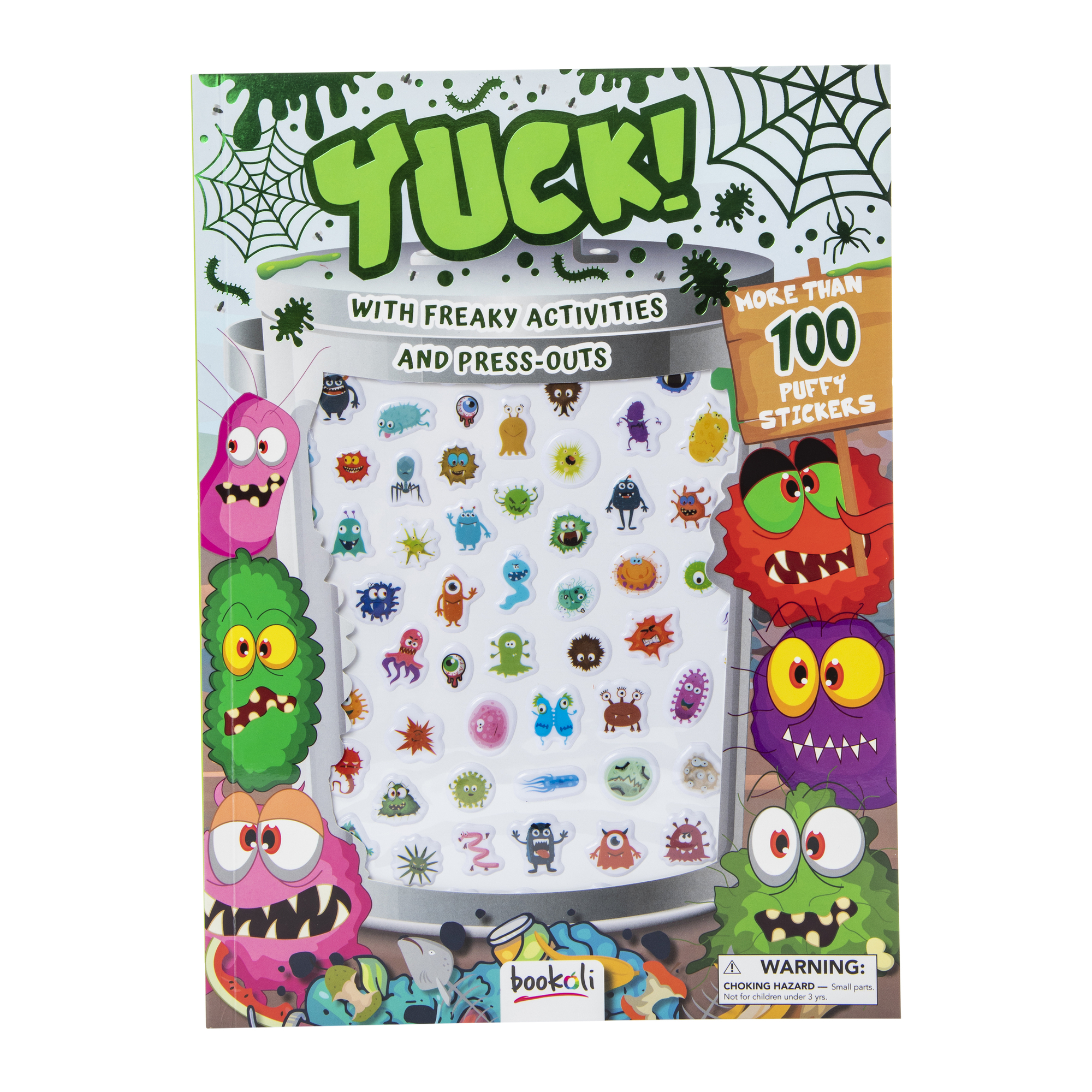 Yuck Freaky Activities & With Over 100 Puffy Stickers