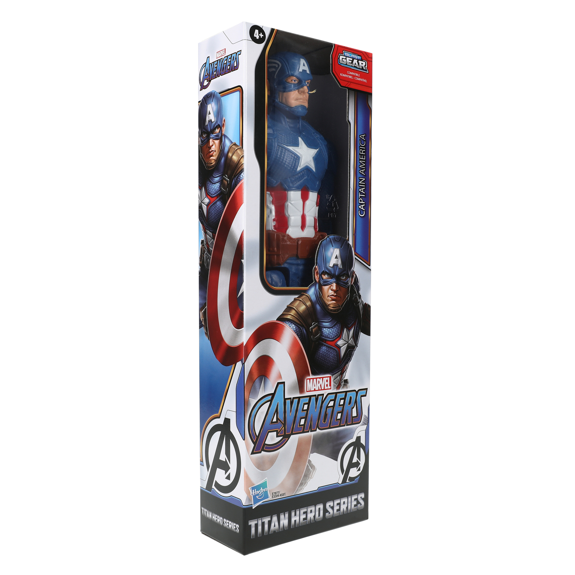 Marvel Avengers Captain America Titan Hero Series Figure 12in