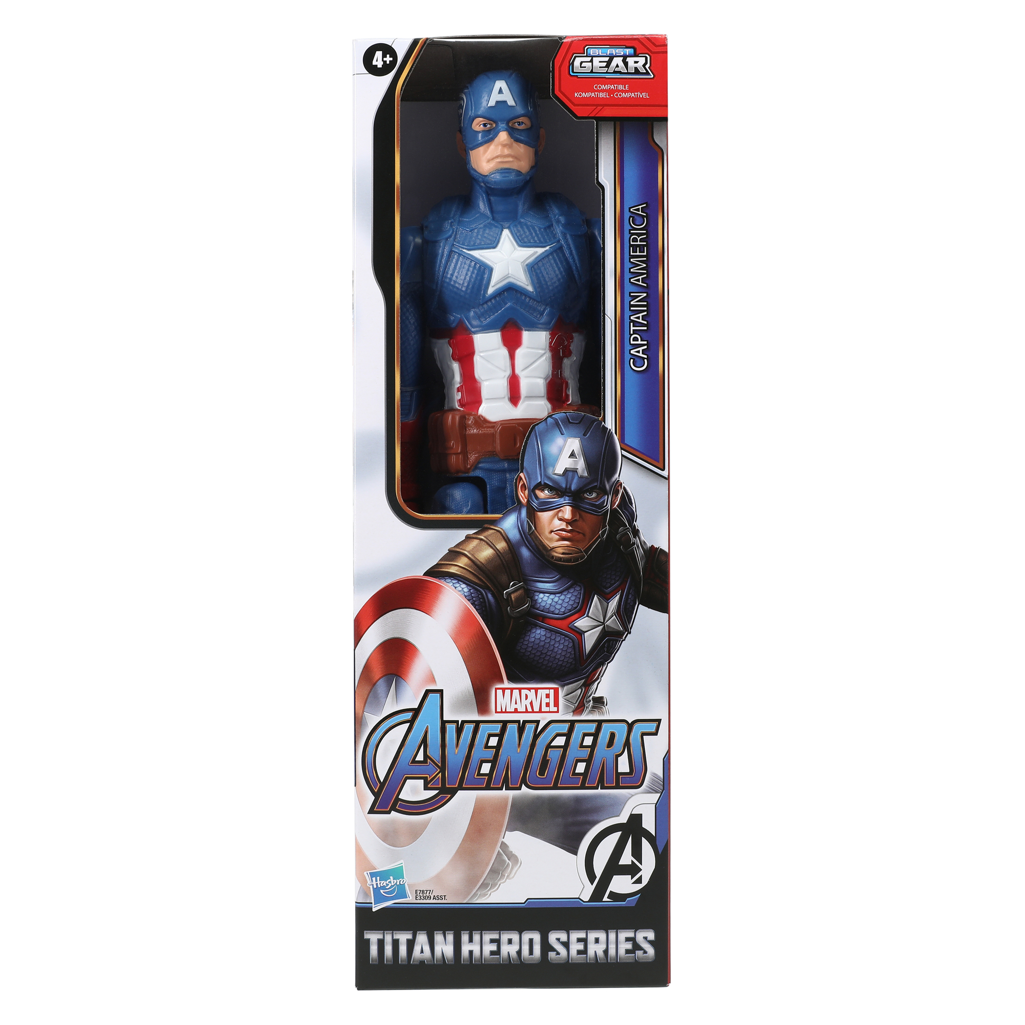 Marvel Avengers Captain America Titan Hero Series Figure 12in