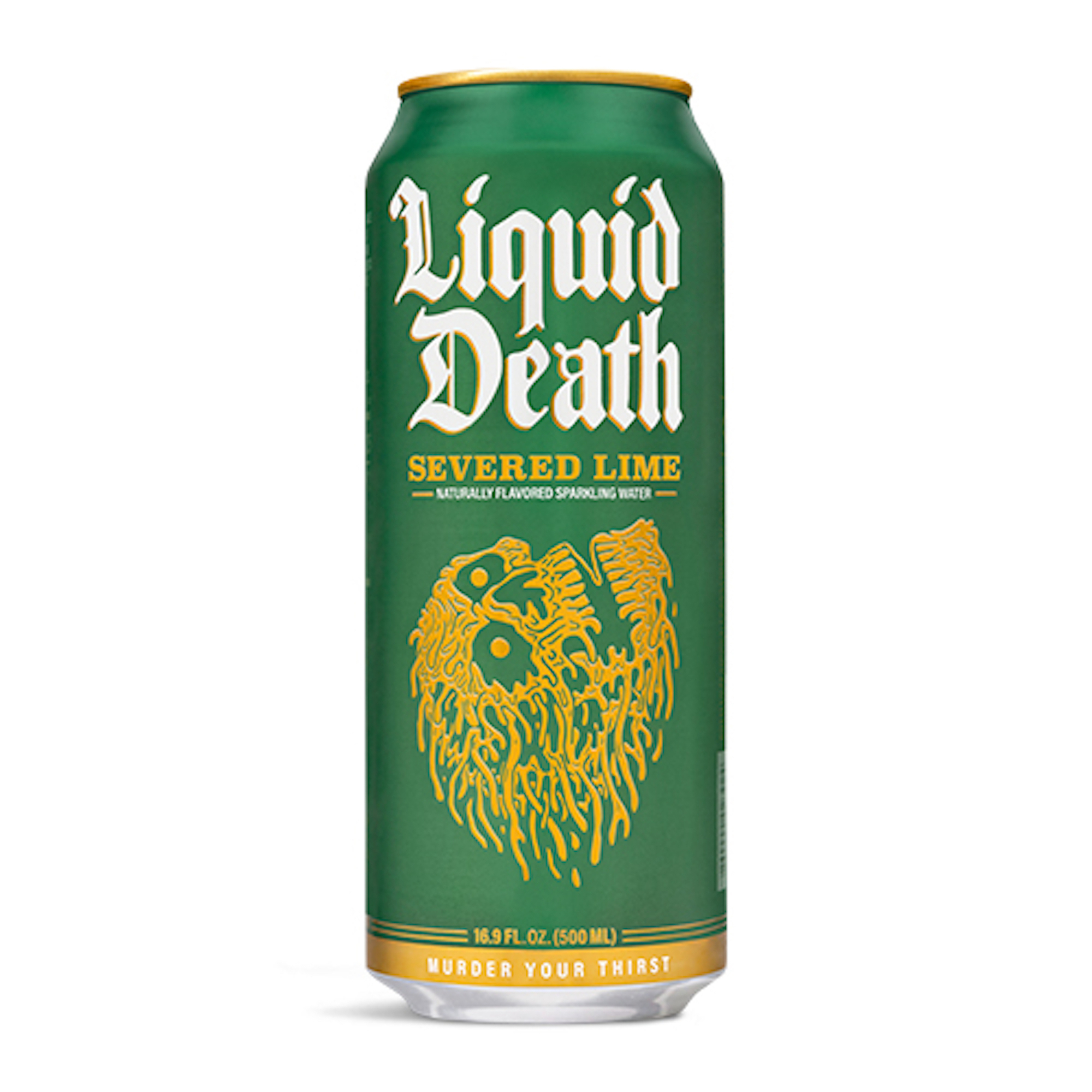 Liquid Death Severed Lime Flavored Sparkling Water 16.9oz