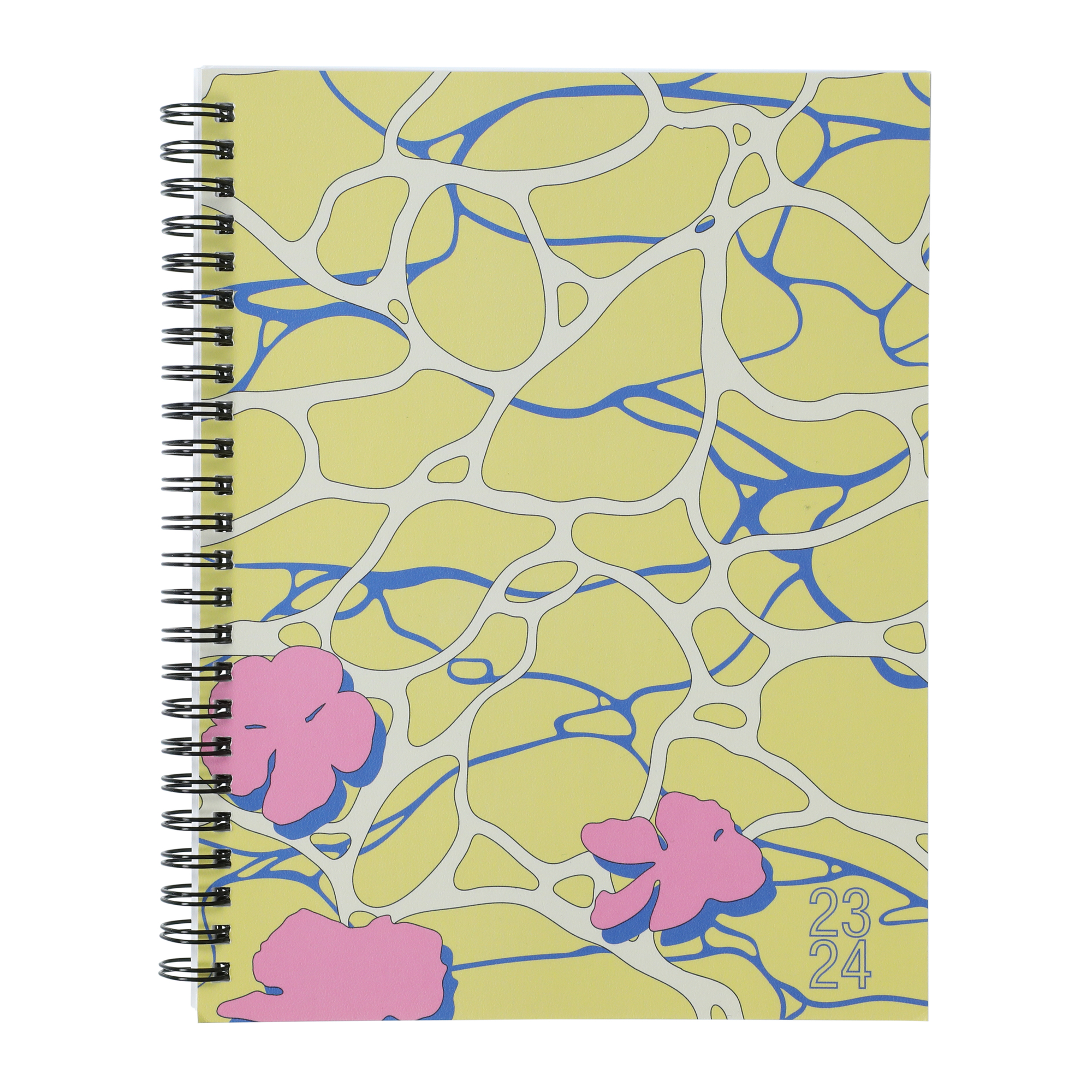 2023-2024 Spiral Year Planner - Yellow