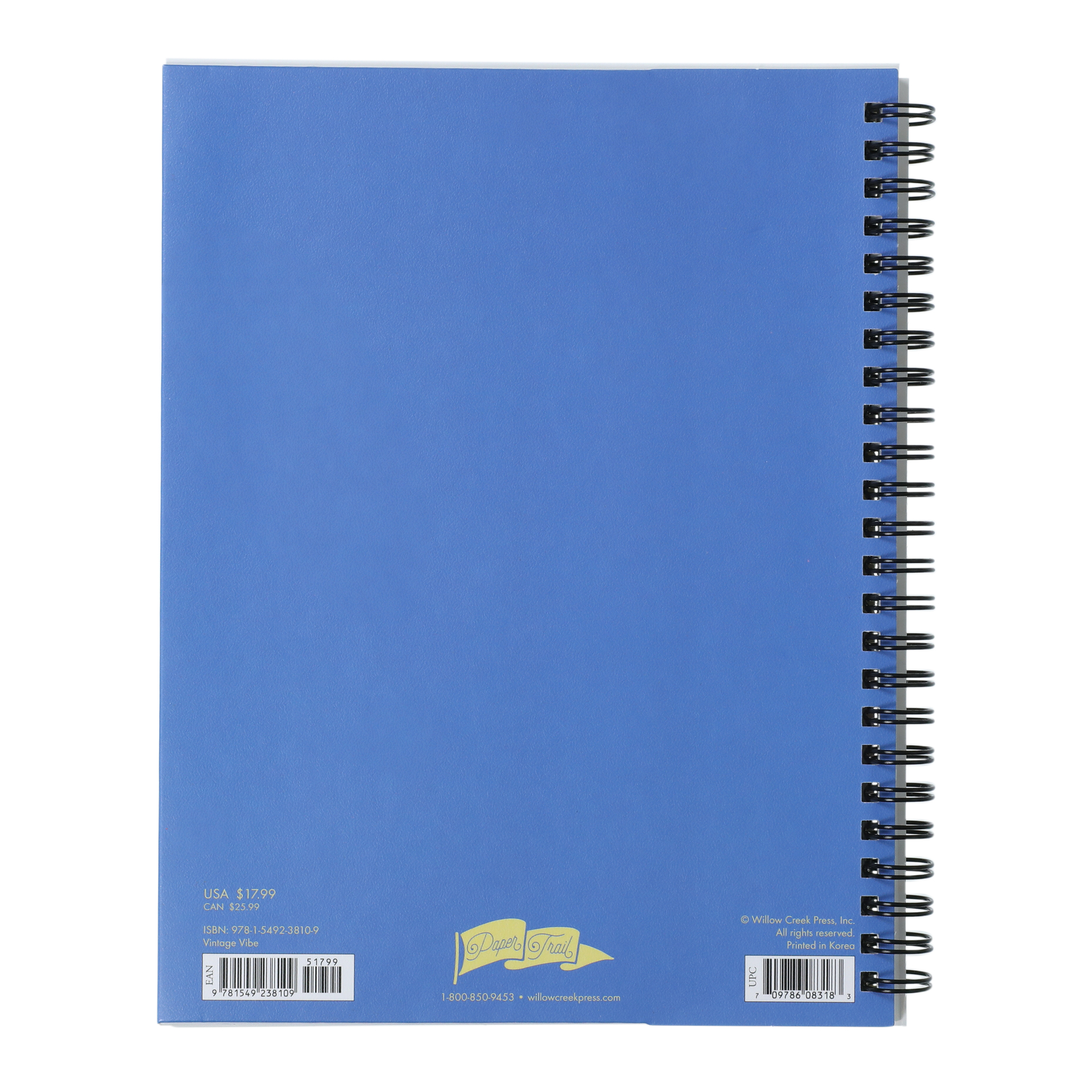 2023-2024 Spiral Year Planner - Yellow