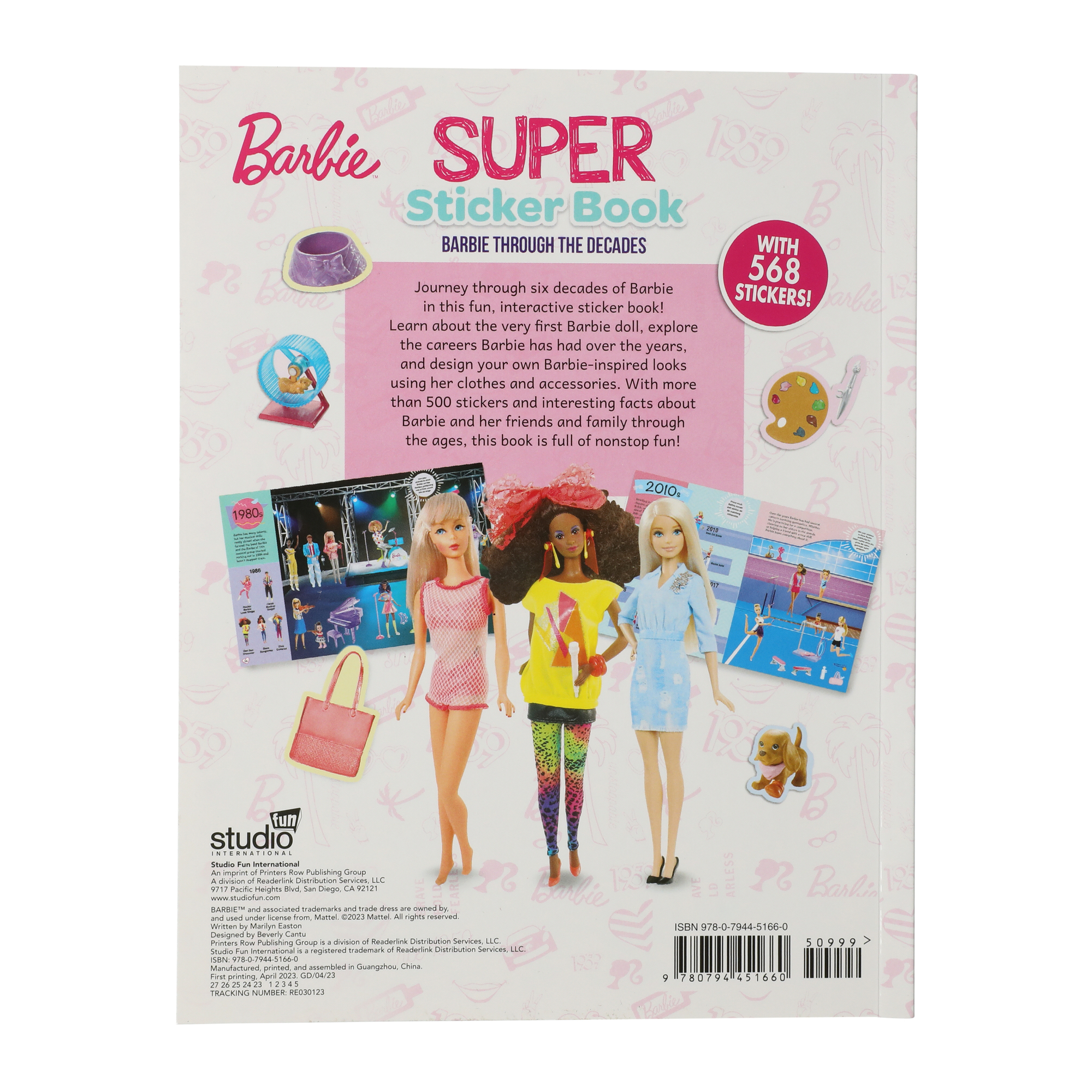 Barbie™ Super Sticker Book With 568 Stickers