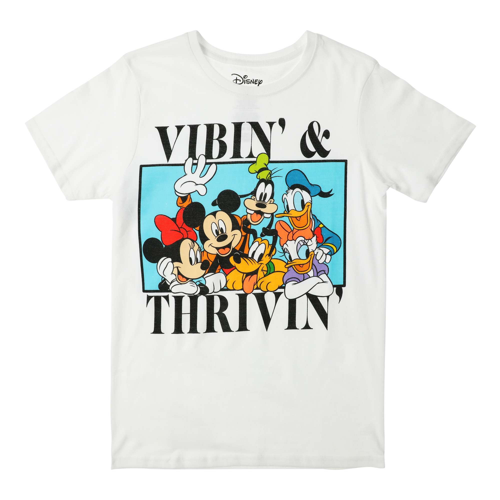 Vibin & Thrivin' Mickey Friends Graphic Tee