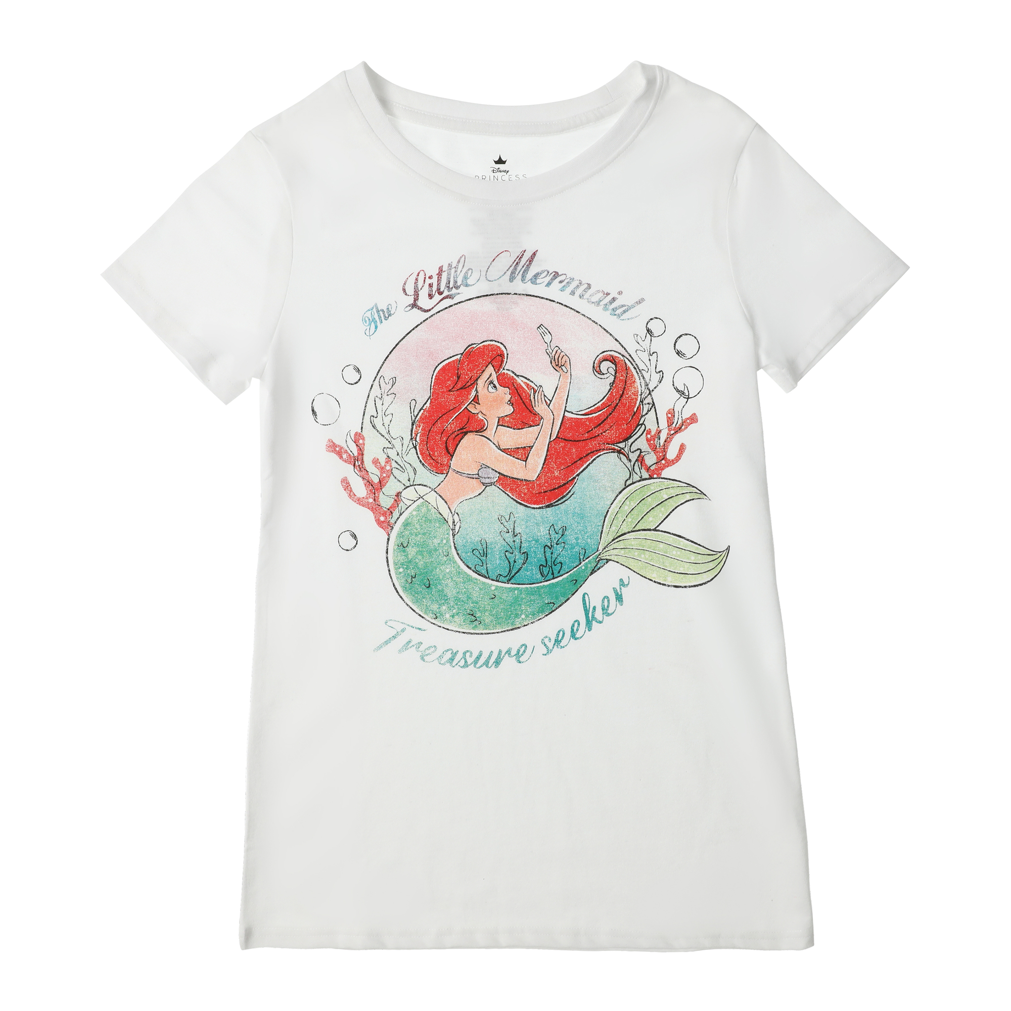 Juniors The Little Mermaid Graphic Tee