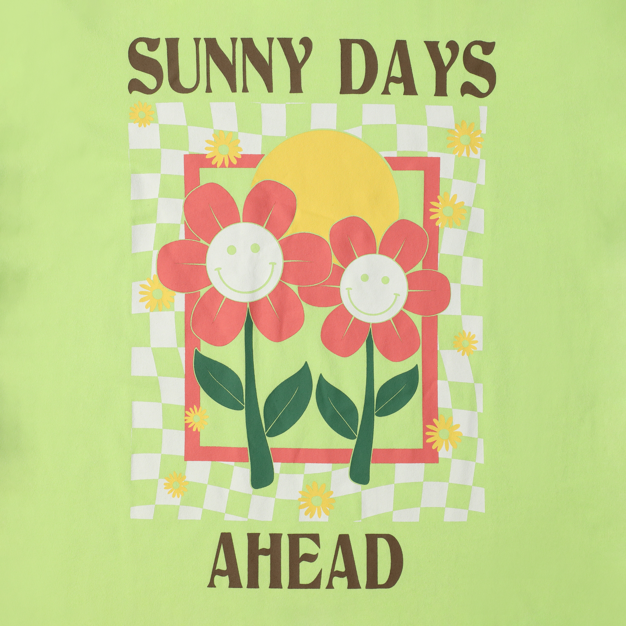 sunny Days Ahead' Floral Graphic Tee