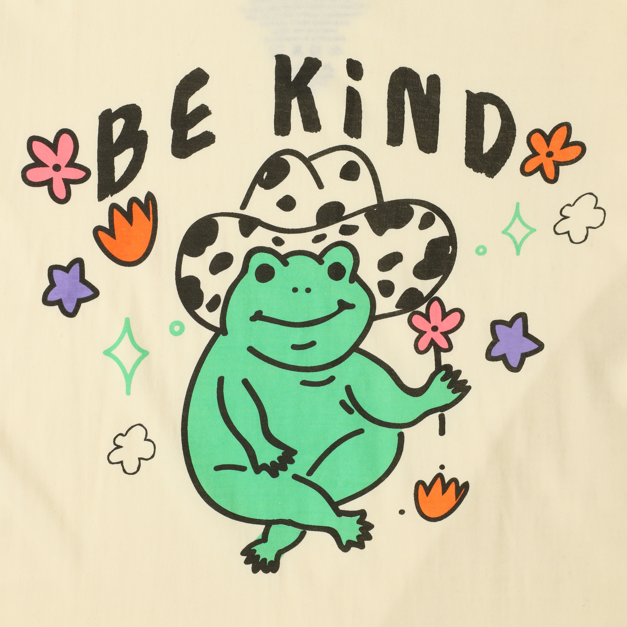 Be Kind' Cowboy Frog Graphic Tee
